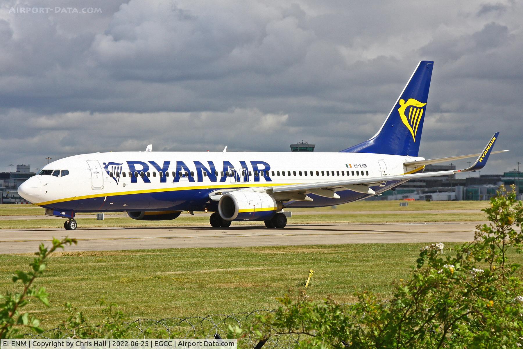 EI-ENM, 2010 Boeing 737-8AS C/N 35038, Manchester