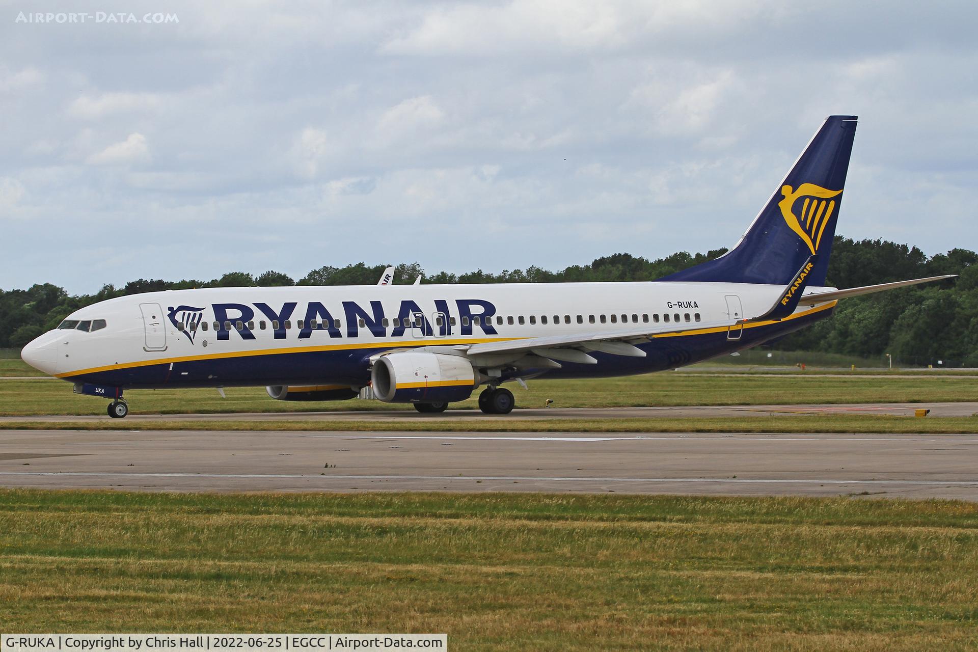 G-RUKA, 2014 Boeing 737-8AS C/N 44687, Manchester