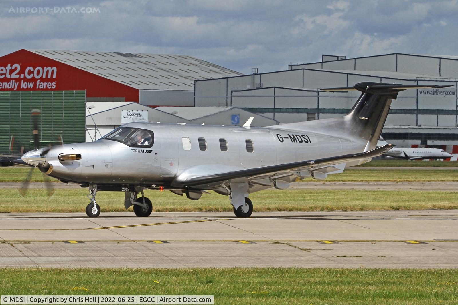 G-MDSI, 2020 Pilatus PC-12/47E C/N 2019, Manchester