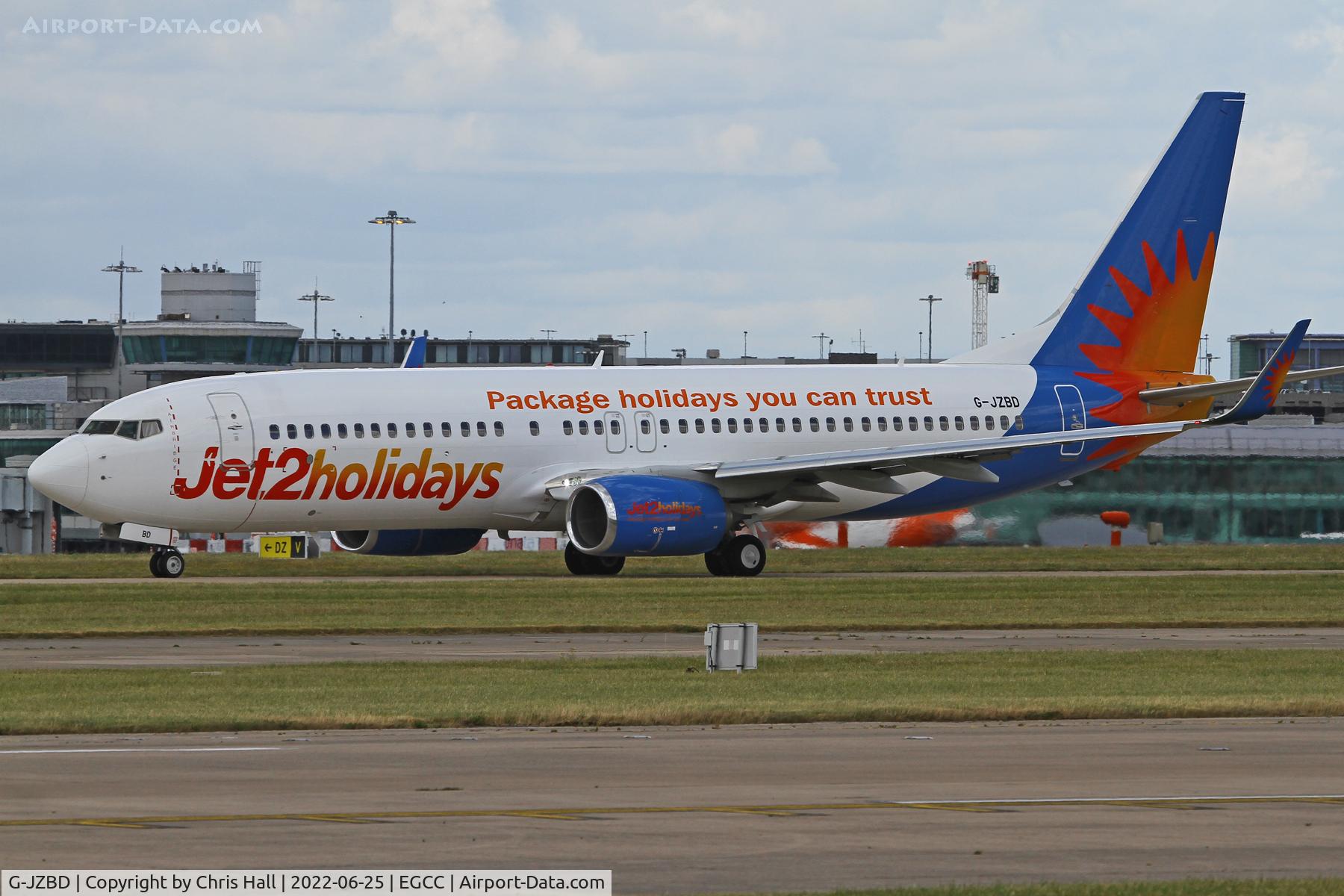 G-JZBD, 2017 Boeing 737-800 C/N 63159, Manchester