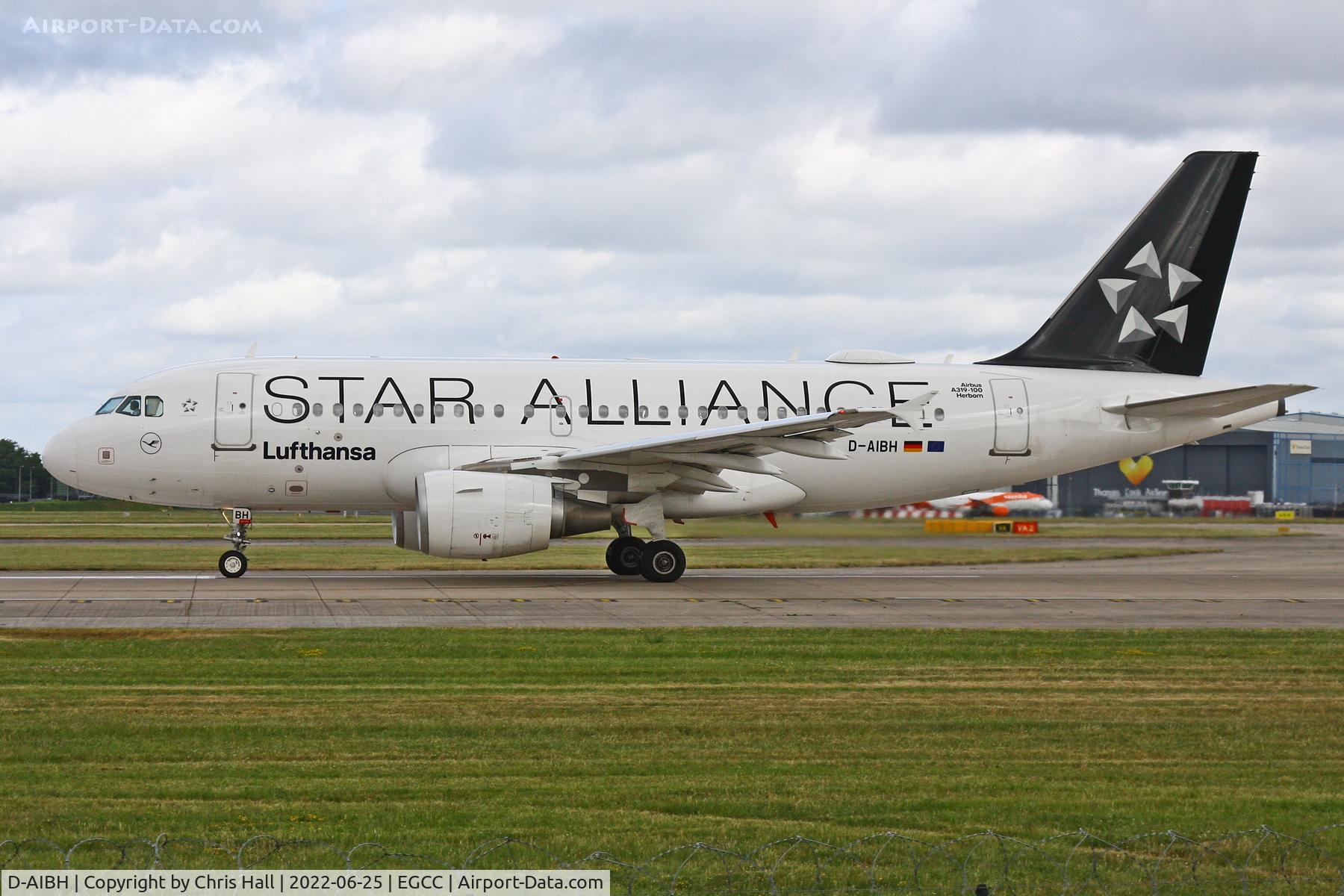D-AIBH, 2012 Airbus A319-112 C/N 5239, Manchester