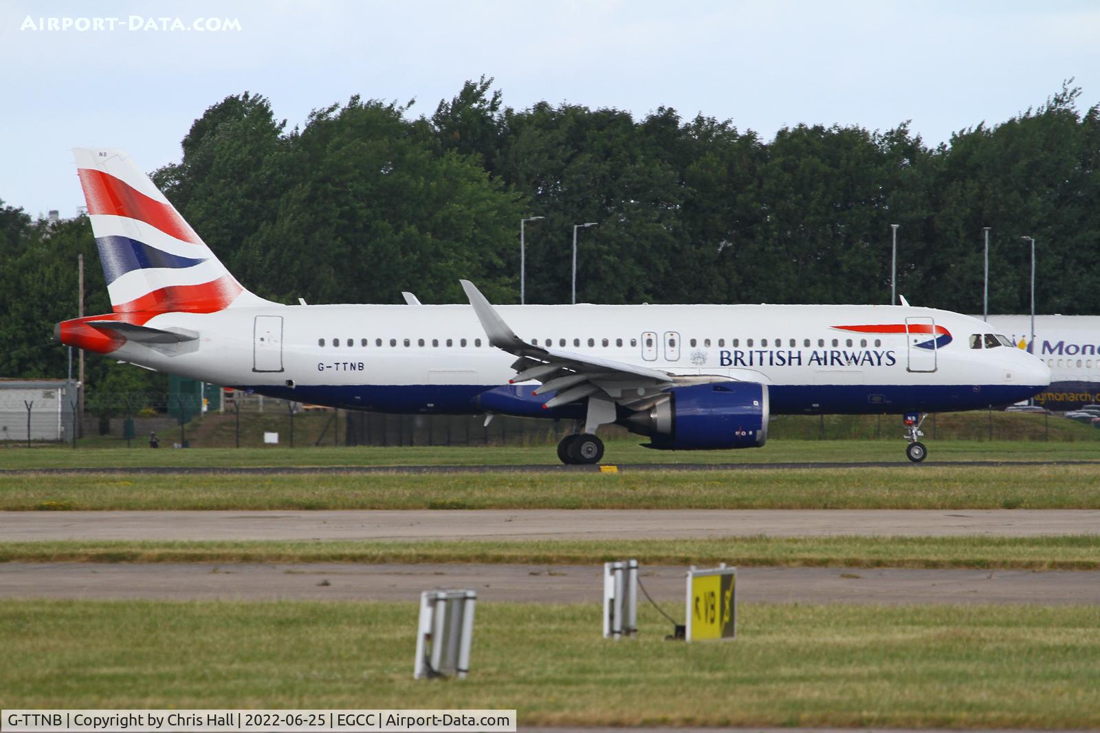 G-TTNB, 2018 Airbus A320-251NEO C/N 8139, Manchester