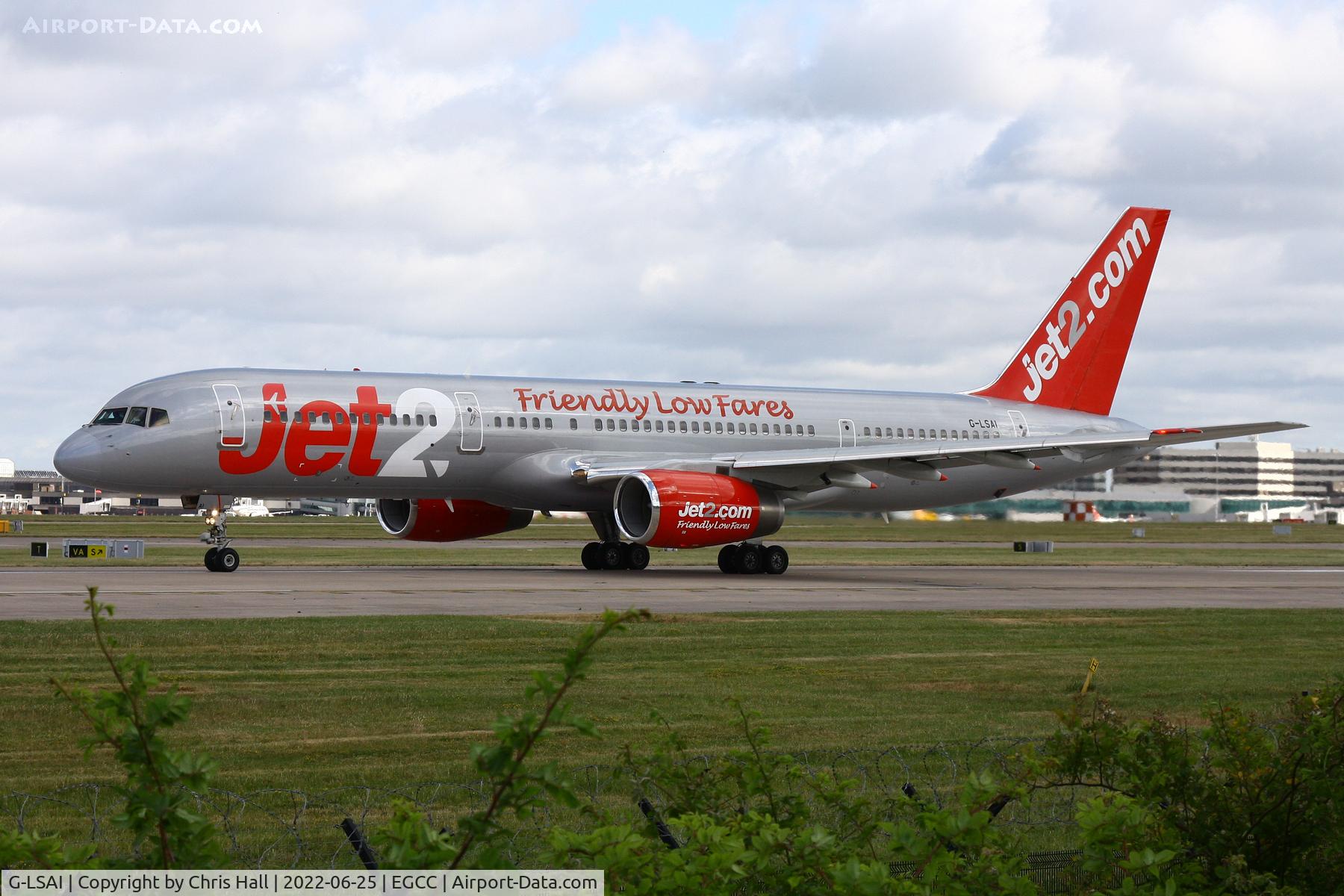 G-LSAI, 1987 Boeing 757-21B C/N 24016, Manchester