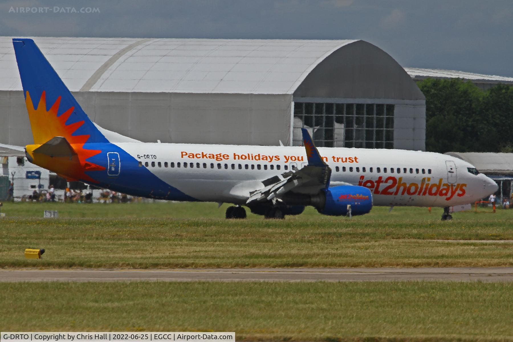 G-DRTO, 2010 Boeing 737-8JP C/N 37818, Manchester
