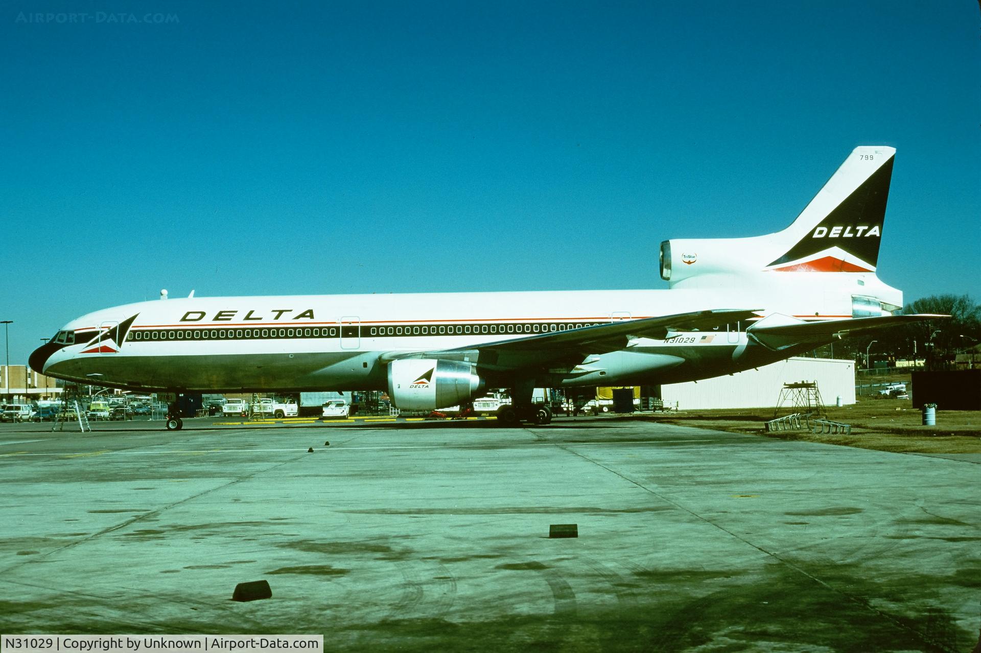 N31029, 1975 Lockheed L-1011-385-1 TriStar 200 C/N 193B-1109, Unknown