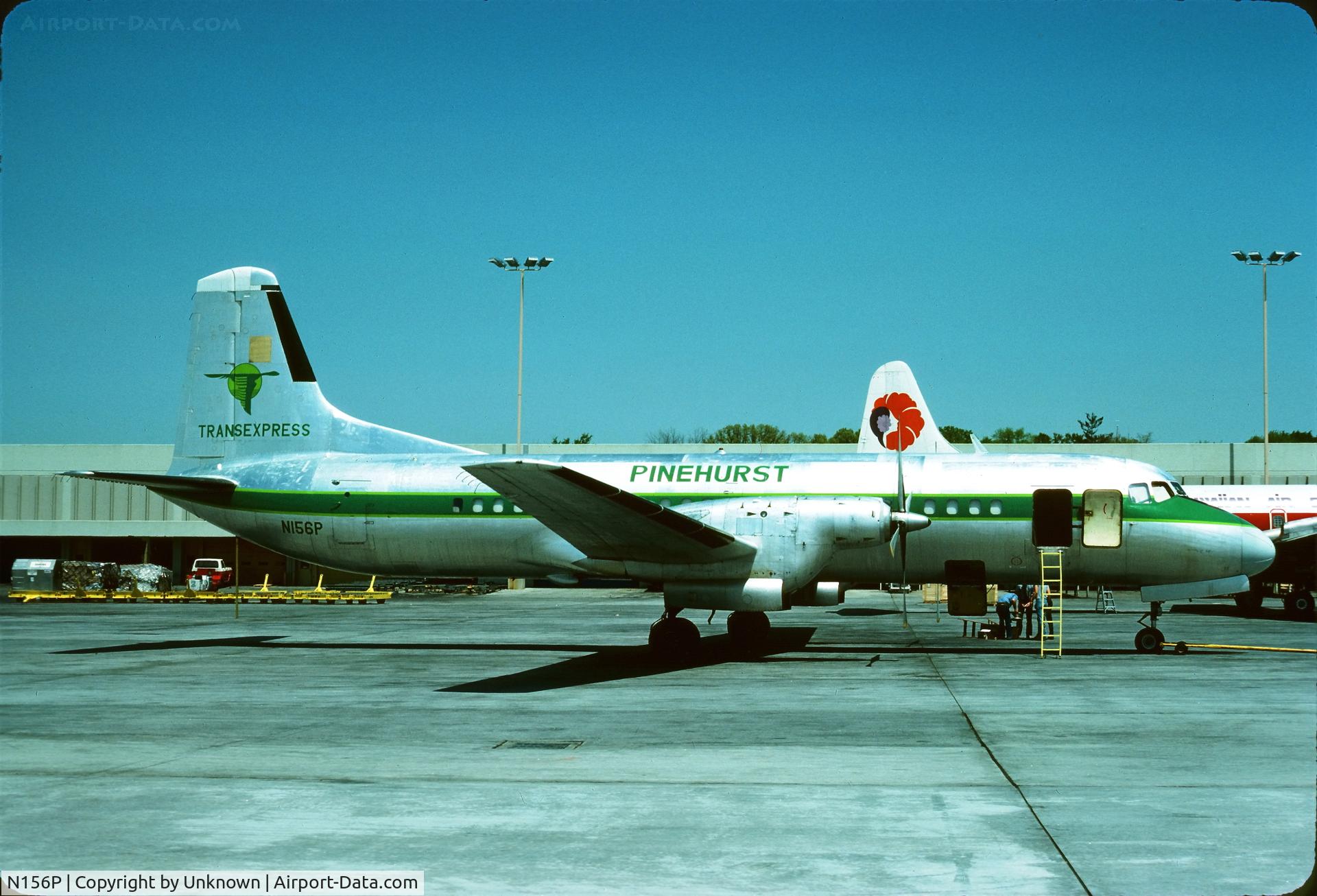 N156P, 1968 Nihon YS-11A C/N 2050, USA april 1979