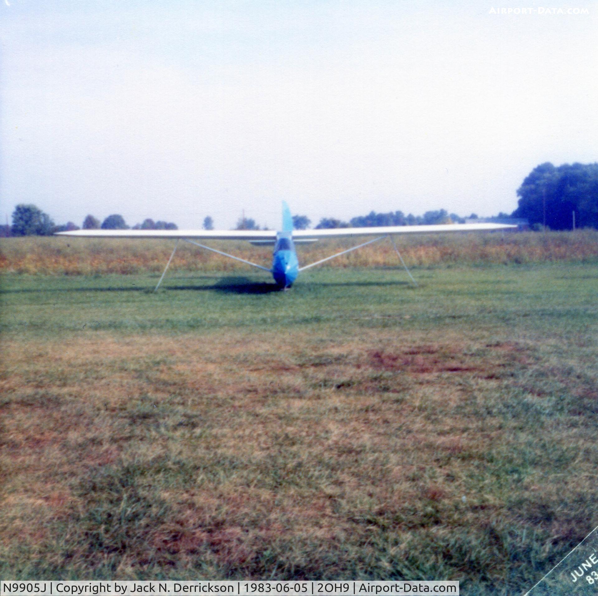 N9905J, 1965 Schweizer SGU 2-22E C/N 240, Photos came with purchase of NC91847