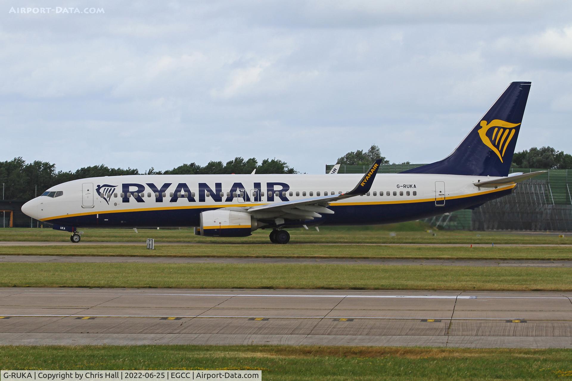 G-RUKA, 2014 Boeing 737-8AS C/N 44687, Manchester