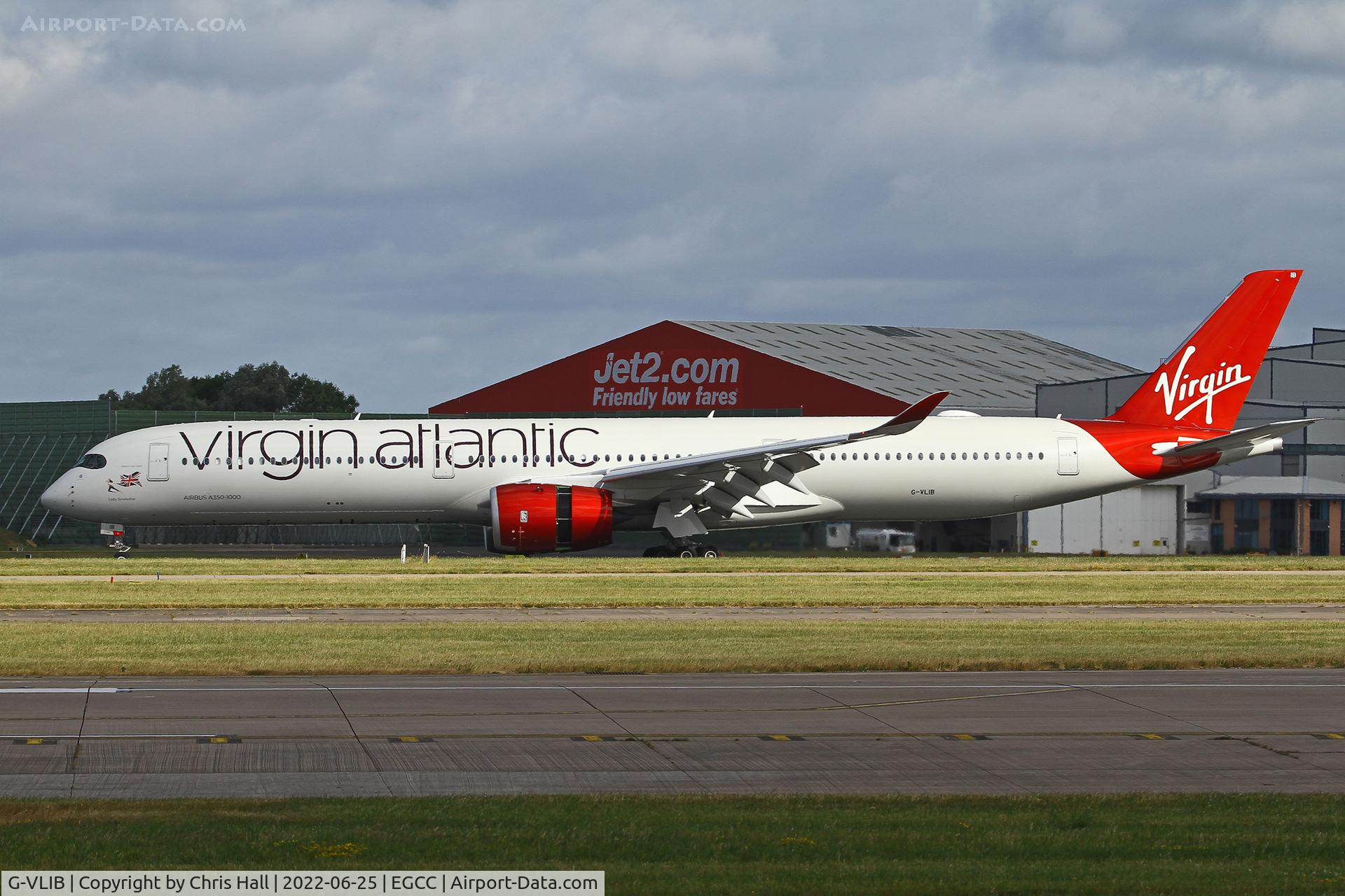 G-VLIB, 2022 Airbus A350-1041 C/N 507, Manchester