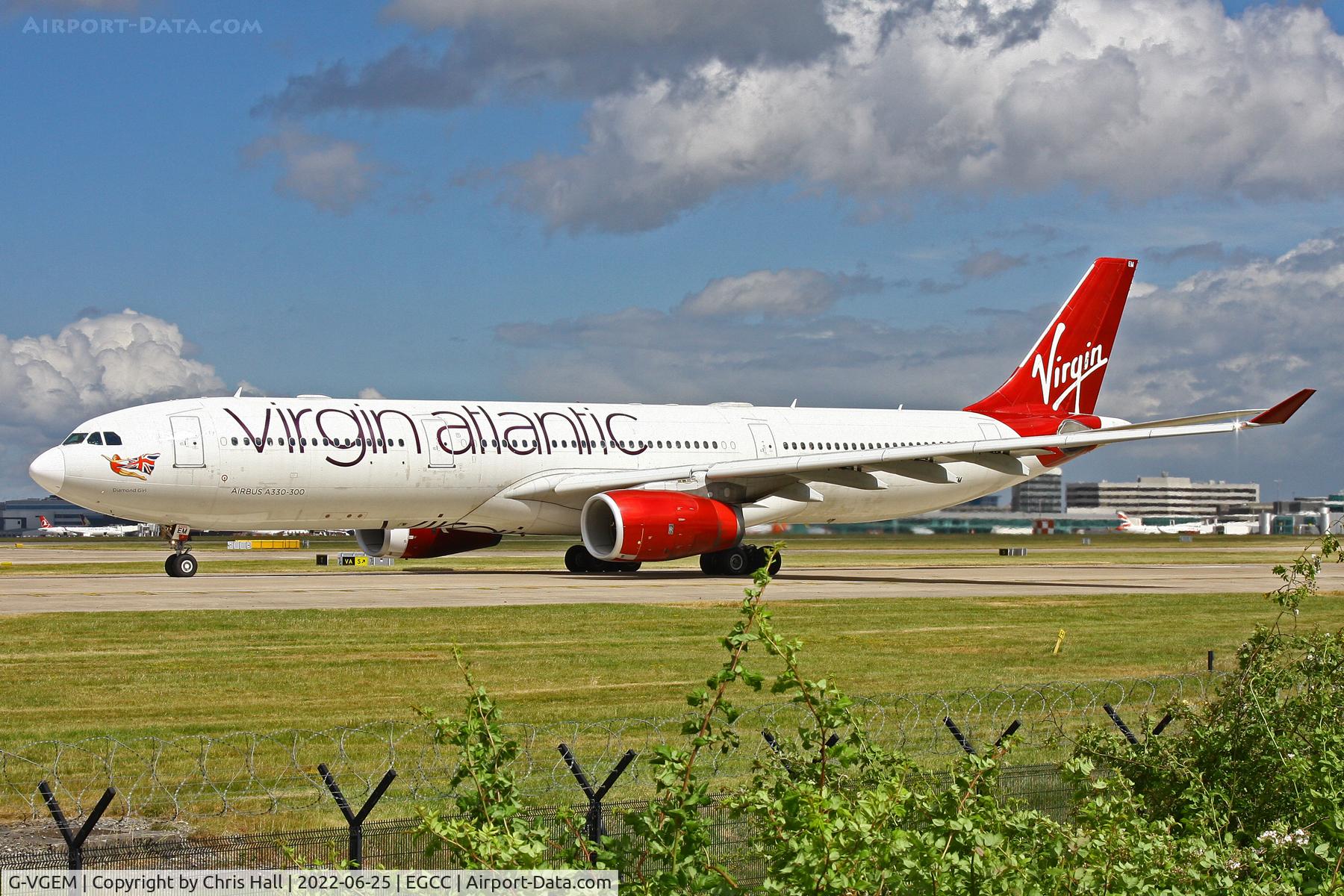 G-VGEM, 2011 Airbus A330-343X C/N 1215, Manchester