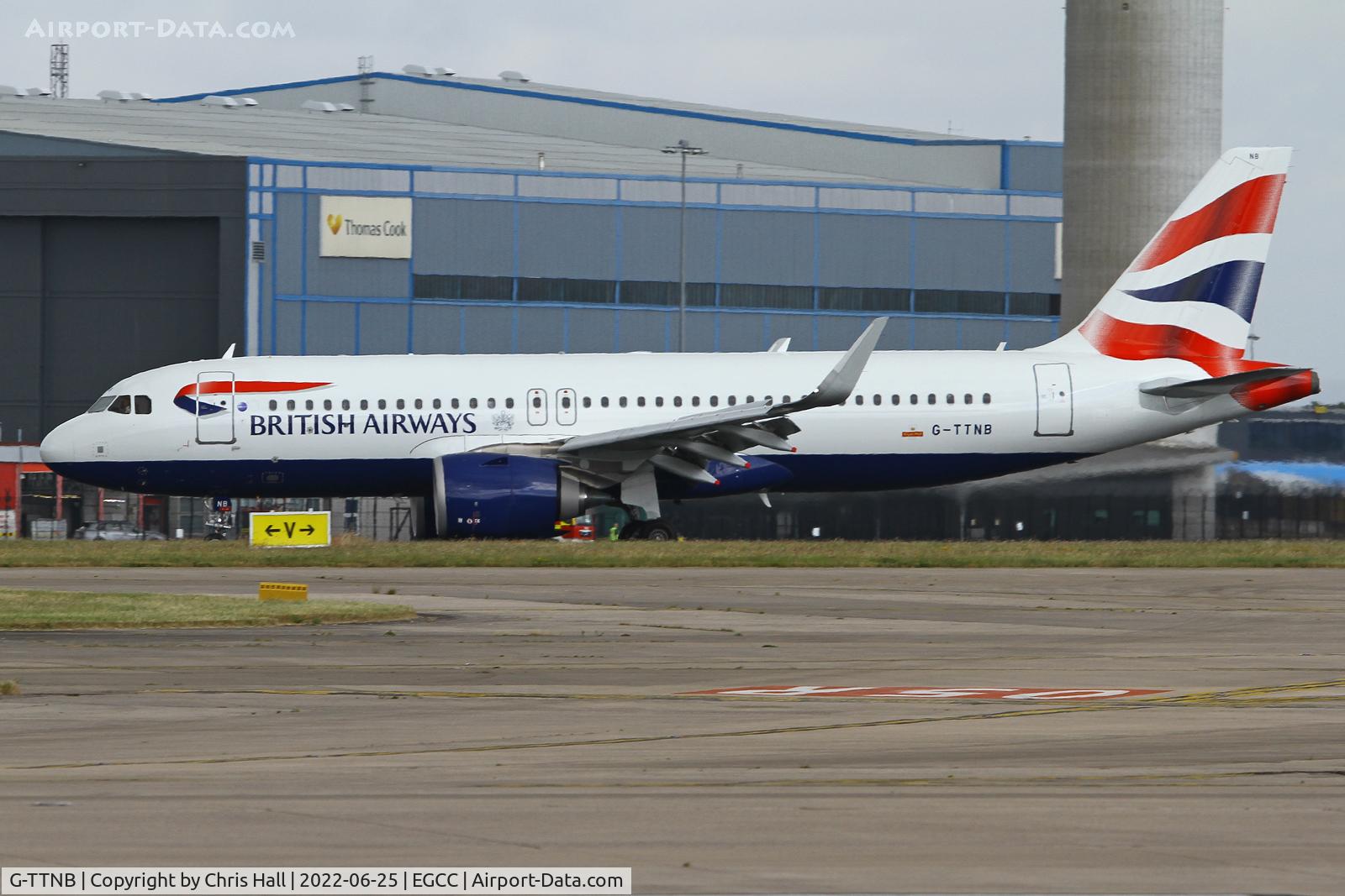 G-TTNB, 2018 Airbus A320-251NEO C/N 8139, Manchester