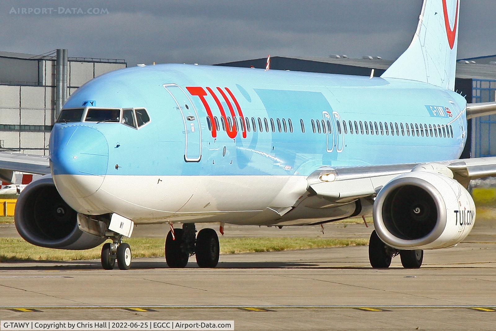 G-TAWY, Boeing 737-8K5 C/N 37246, Manchester