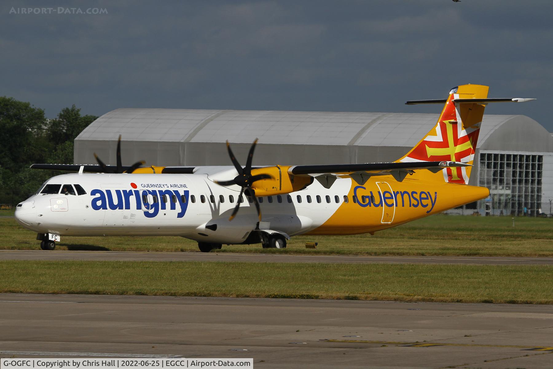 G-OGFC, 2019 ATR 72-212A C/N 1595, Manchester