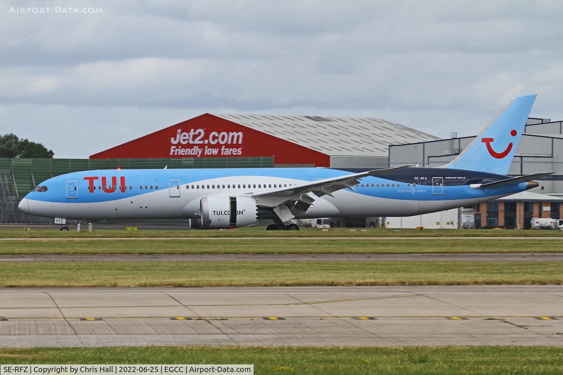 SE-RFZ, 2017 Boeing 787-9 Dreamliner C/N 44579, Manchester