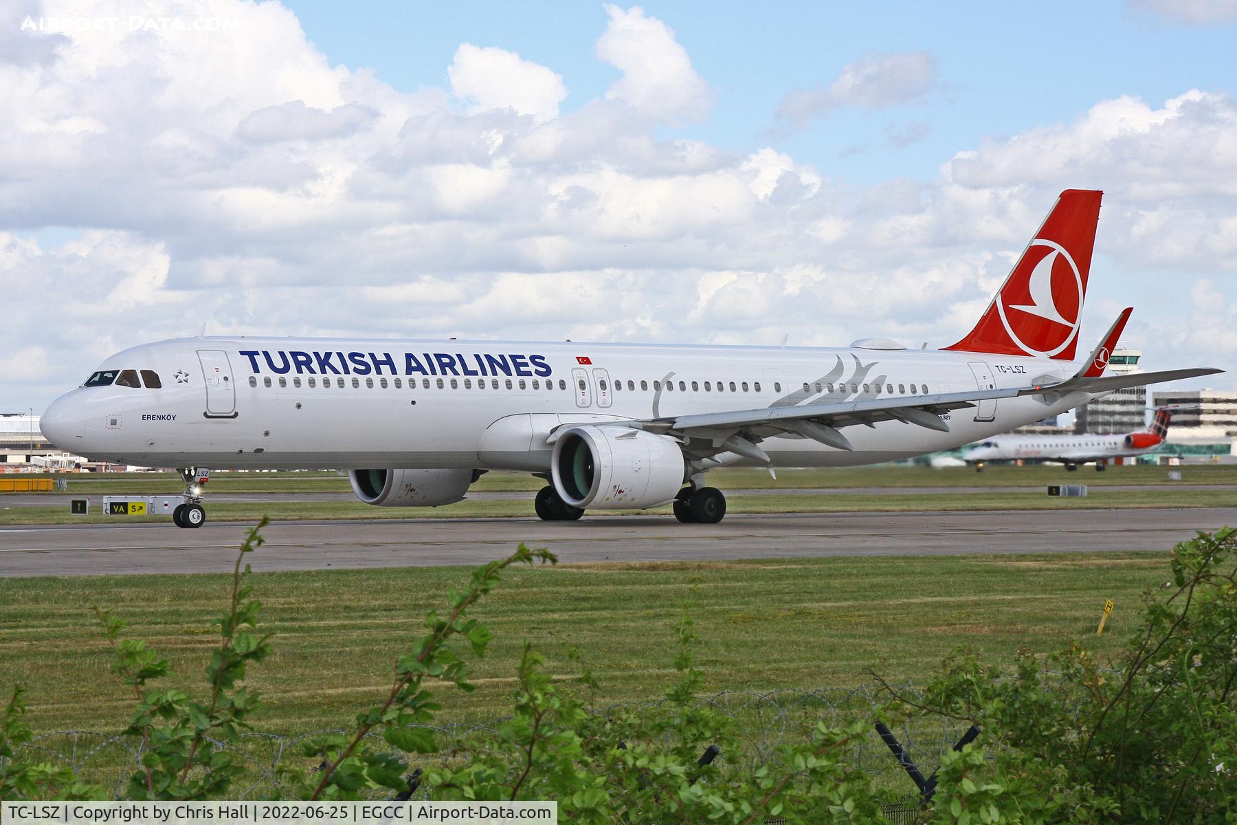 TC-LSZ, 2020 Airbus A321-271NX C/N 9452, Manchester