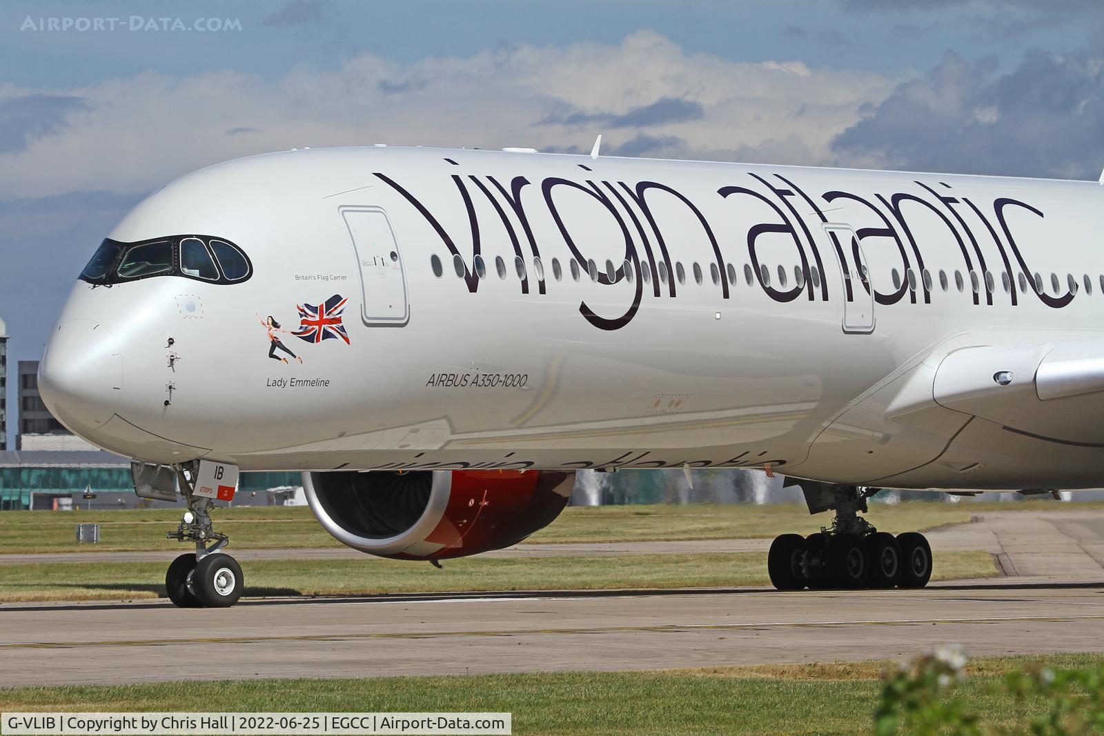G-VLIB, 2022 Airbus A350-1041 C/N 507, Manchester