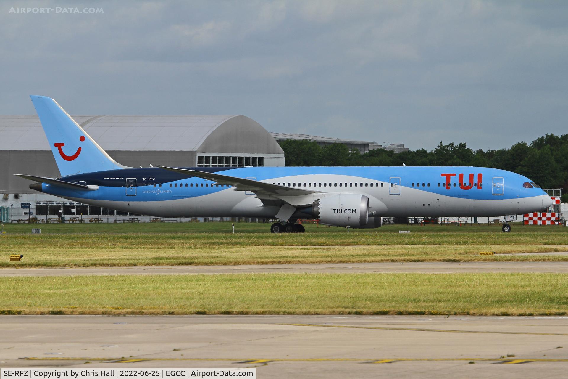 SE-RFZ, 2017 Boeing 787-9 Dreamliner C/N 44579, Manchester