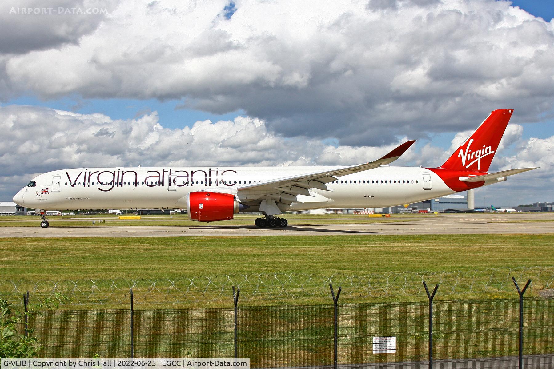 G-VLIB, 2022 Airbus A350-1041 C/N 507, Manchester