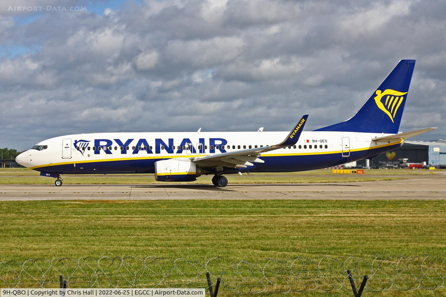 9H-QBO, 2016 Boeing 737-8AS C/N 44714, Manchester