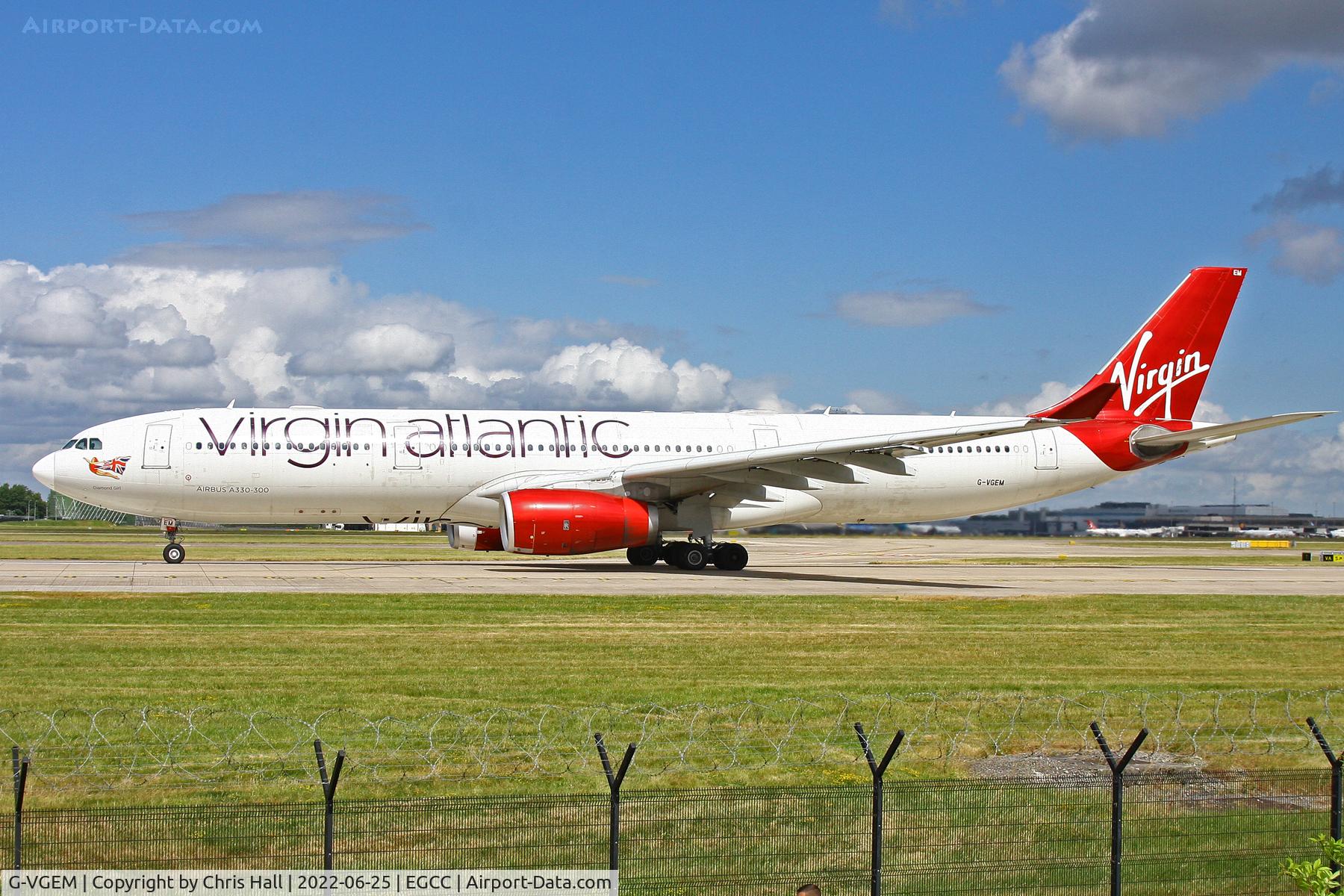 G-VGEM, 2011 Airbus A330-343X C/N 1215, Manchester