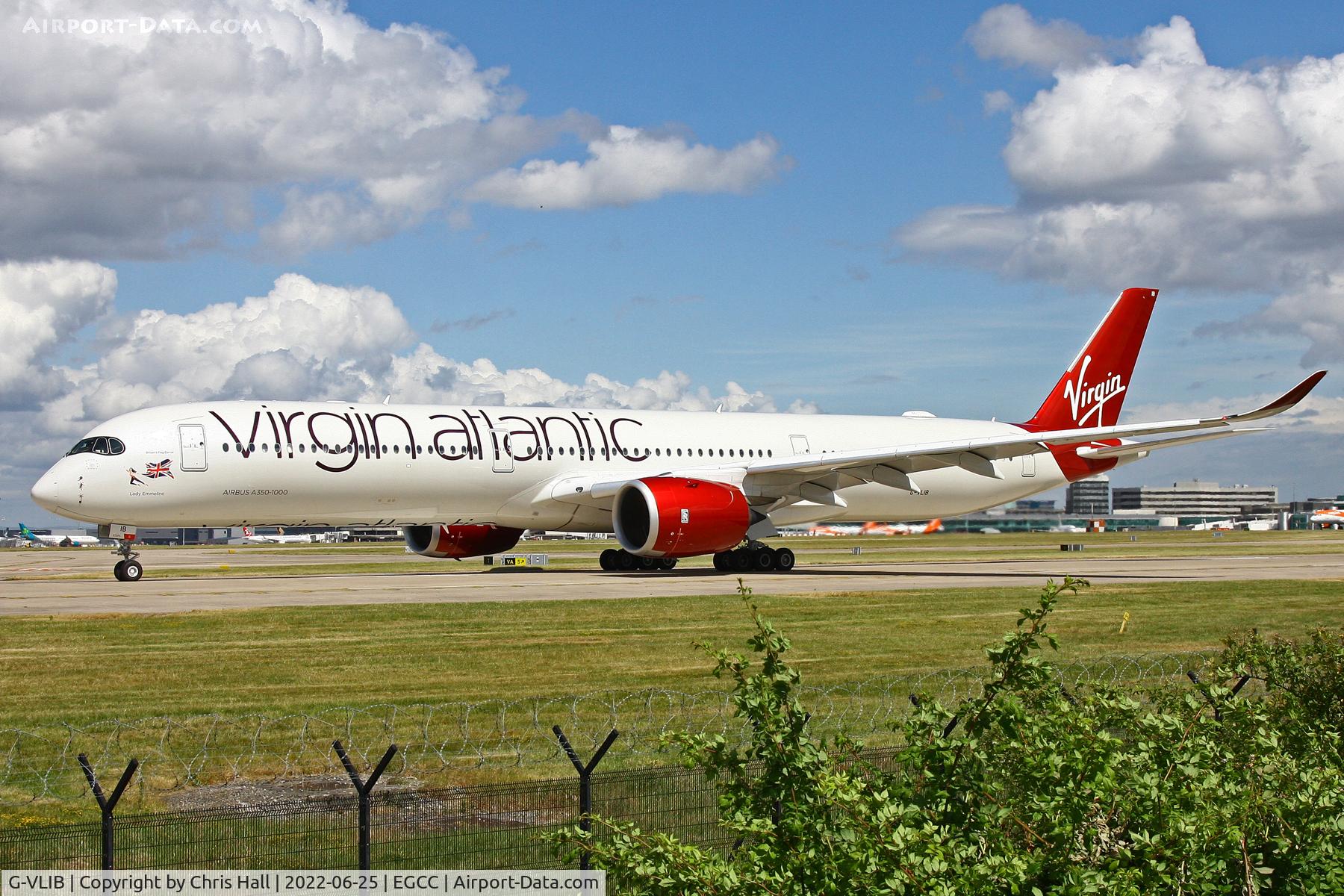 G-VLIB, 2022 Airbus A350-1041 C/N 507, Manchester