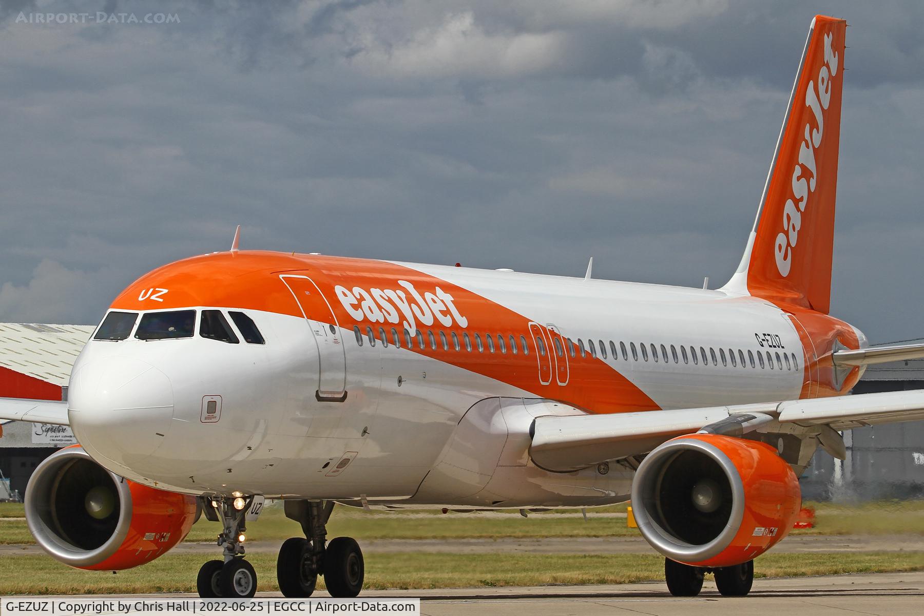 G-EZUZ, 2012 Airbus A320-214 C/N 5187, Manchester