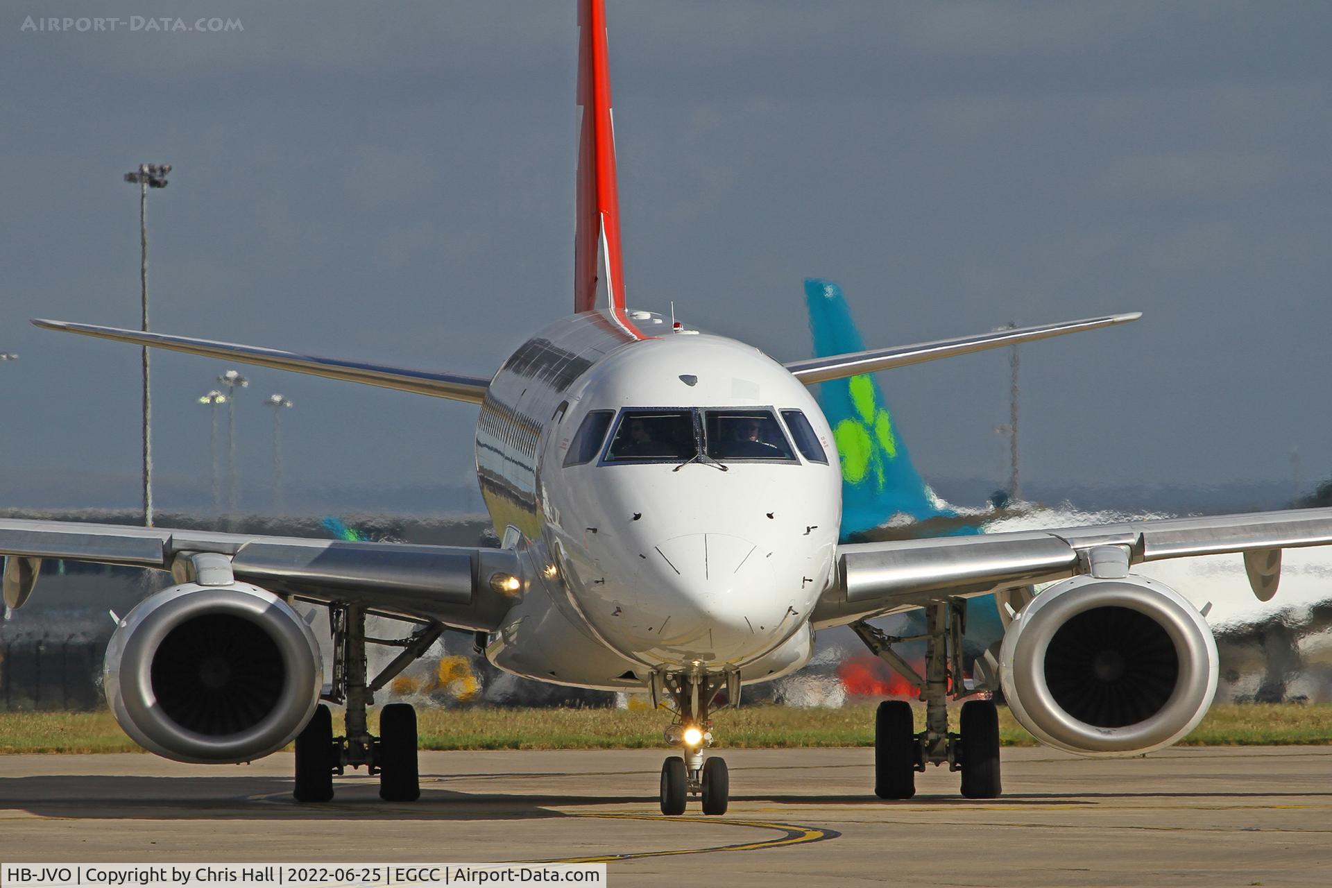 HB-JVO, 2009 Embraer 190LR (ERJ-190-100LR) C/N 19000294, Manchester