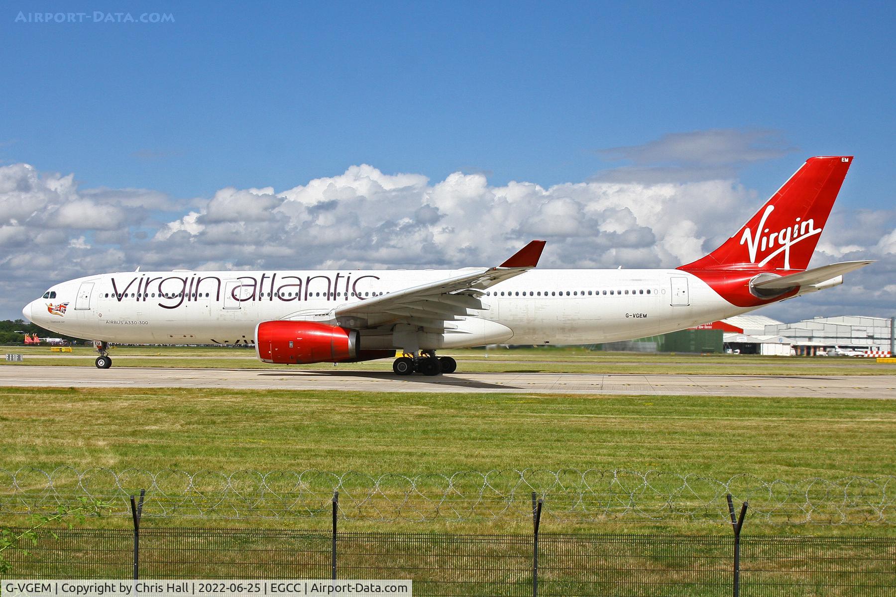 G-VGEM, 2011 Airbus A330-343X C/N 1215, Manchester