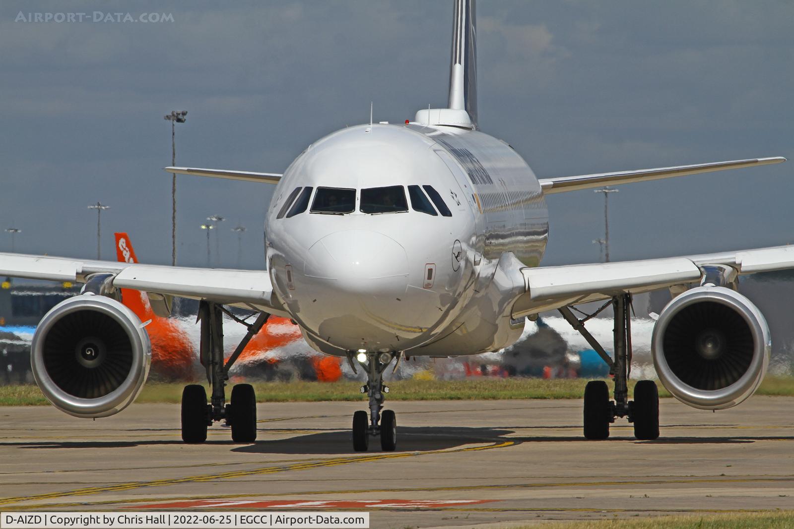 D-AIZD, 2010 Airbus A320-214 C/N 4191, Manchester