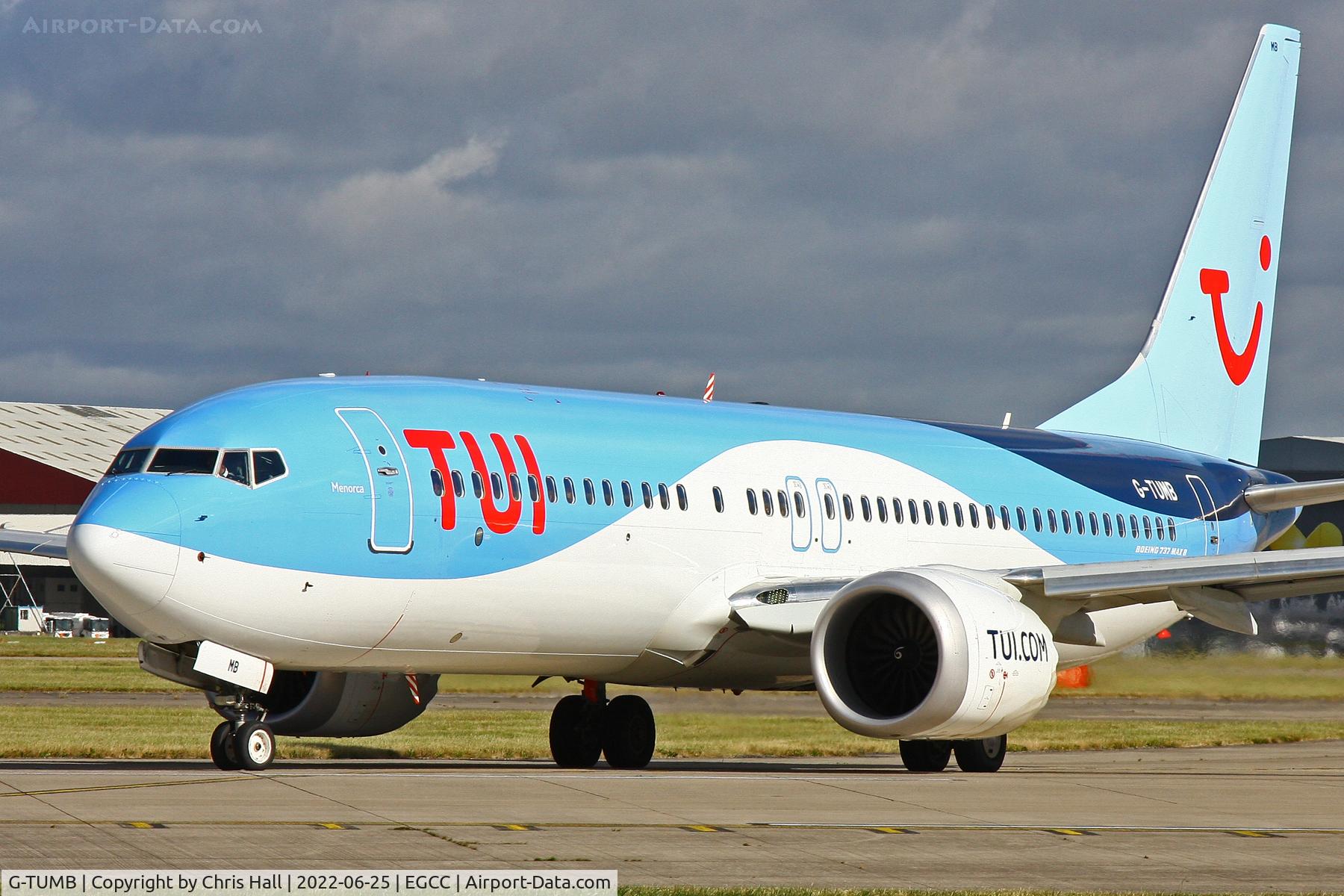 G-TUMB, 2018 Boeing 737-8 MAX C/N 44595, Manchester