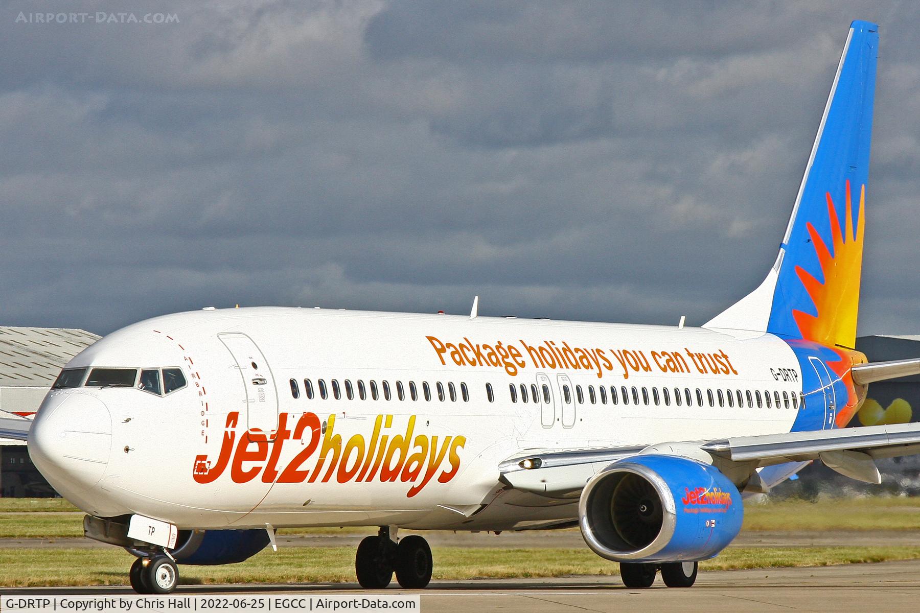 G-DRTP, 2013 Boeing 737-8AL C/N 39067, Manchester
