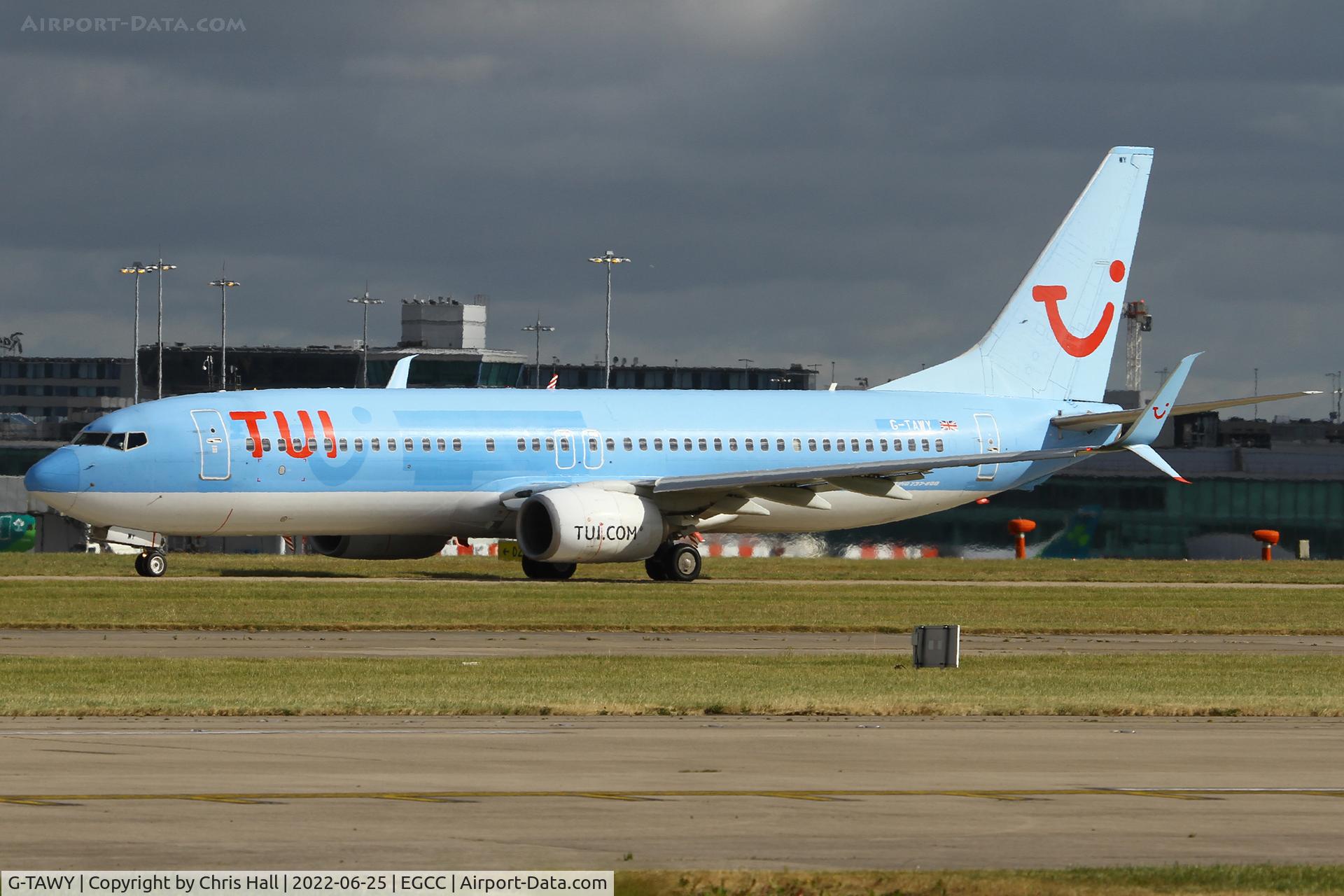 G-TAWY, Boeing 737-8K5 C/N 37246, Manchester