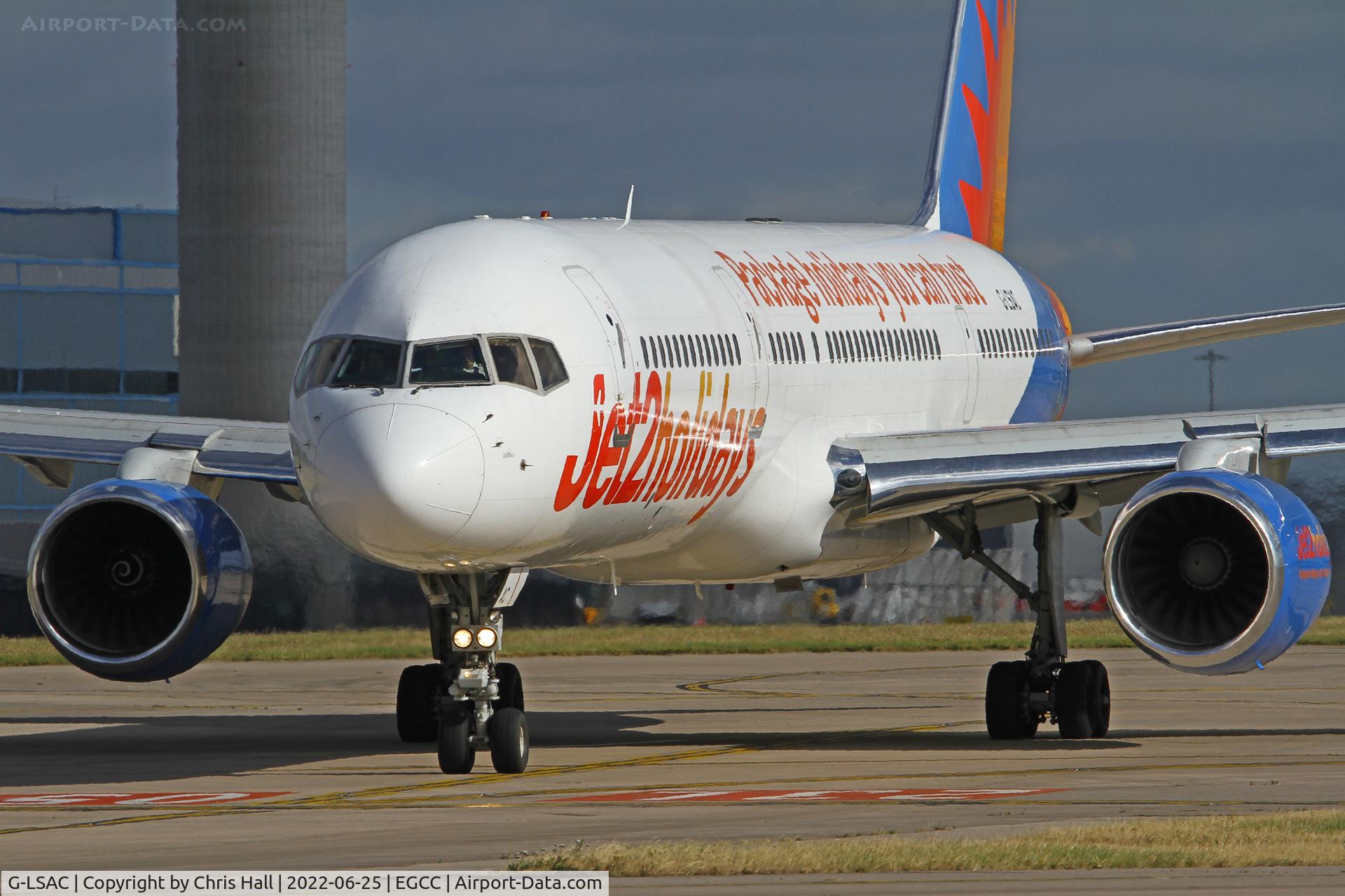 G-LSAC, 1992 Boeing 757-23A C/N 25488, Manchester