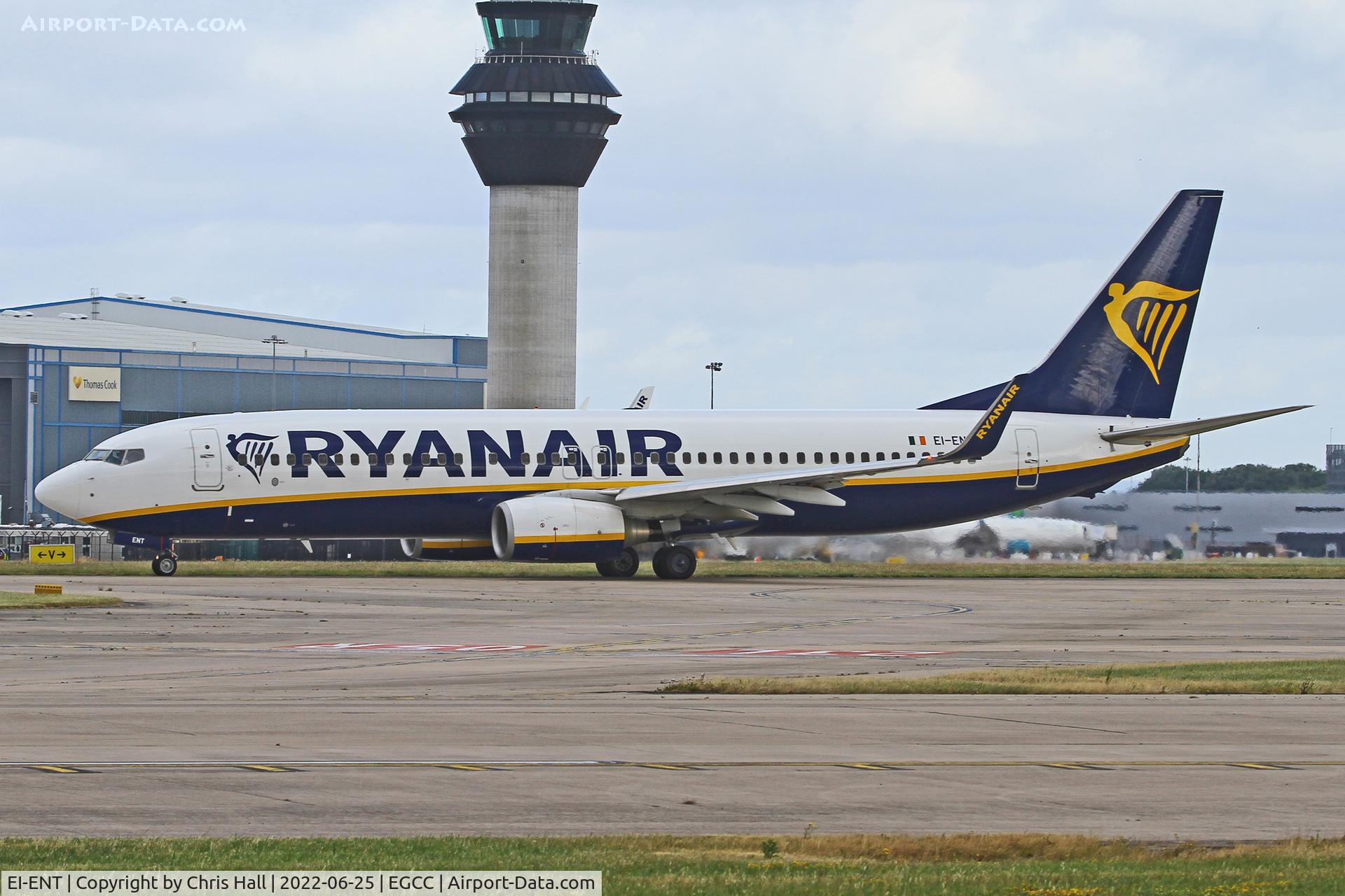 EI-ENT, 2010 Boeing 737-8AS C/N 35040, Manchester