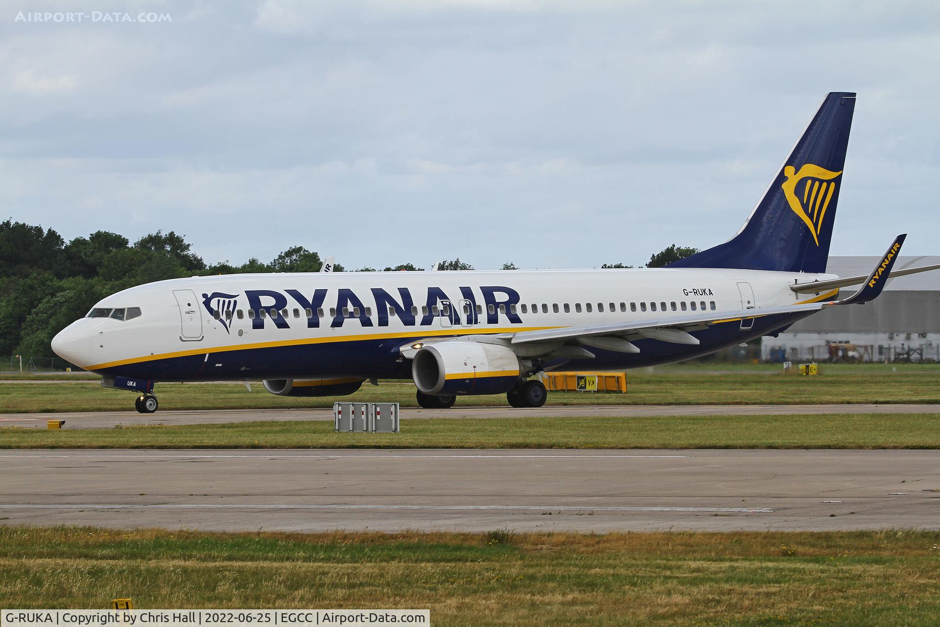 G-RUKA, 2014 Boeing 737-8AS C/N 44687, Manchester