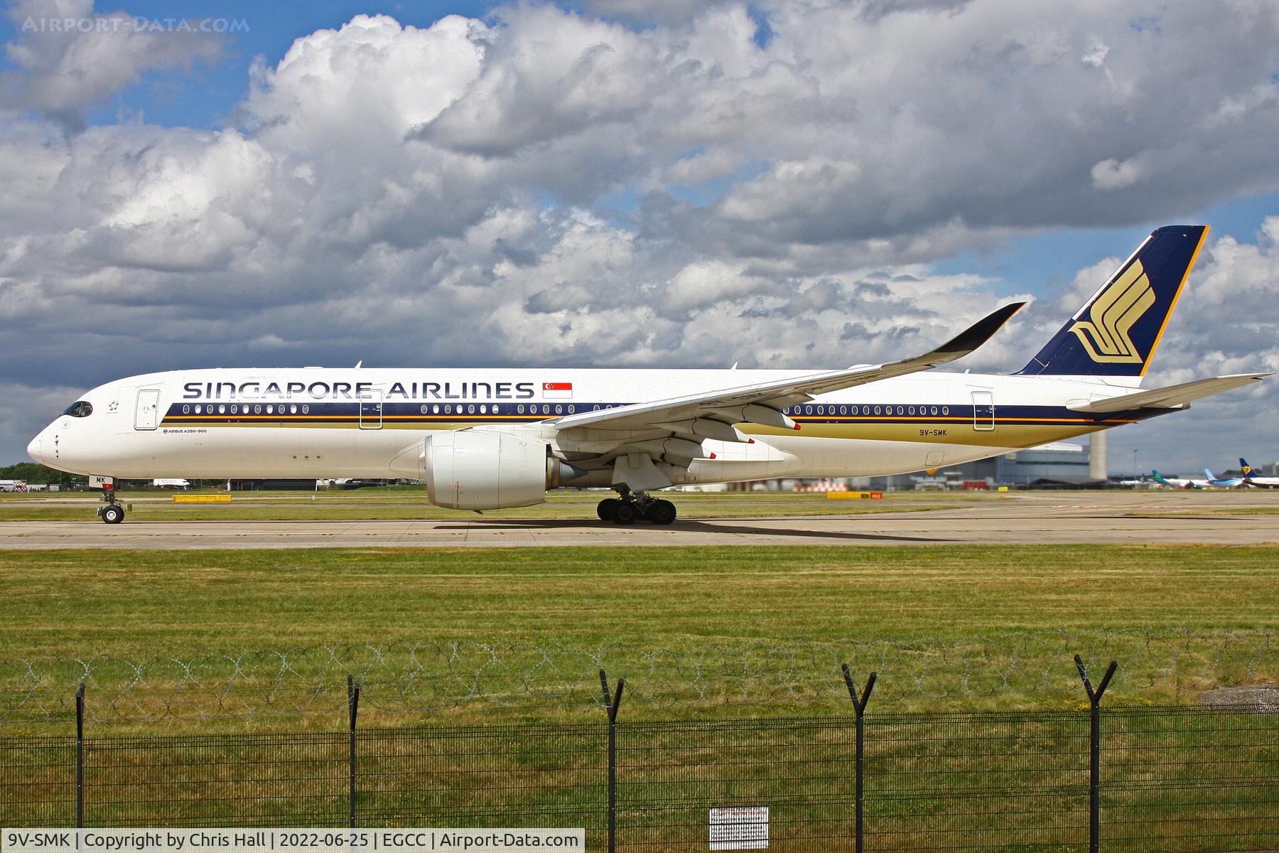 9V-SMK, 2016 Airbus A350-941 C/N 084, Manchester