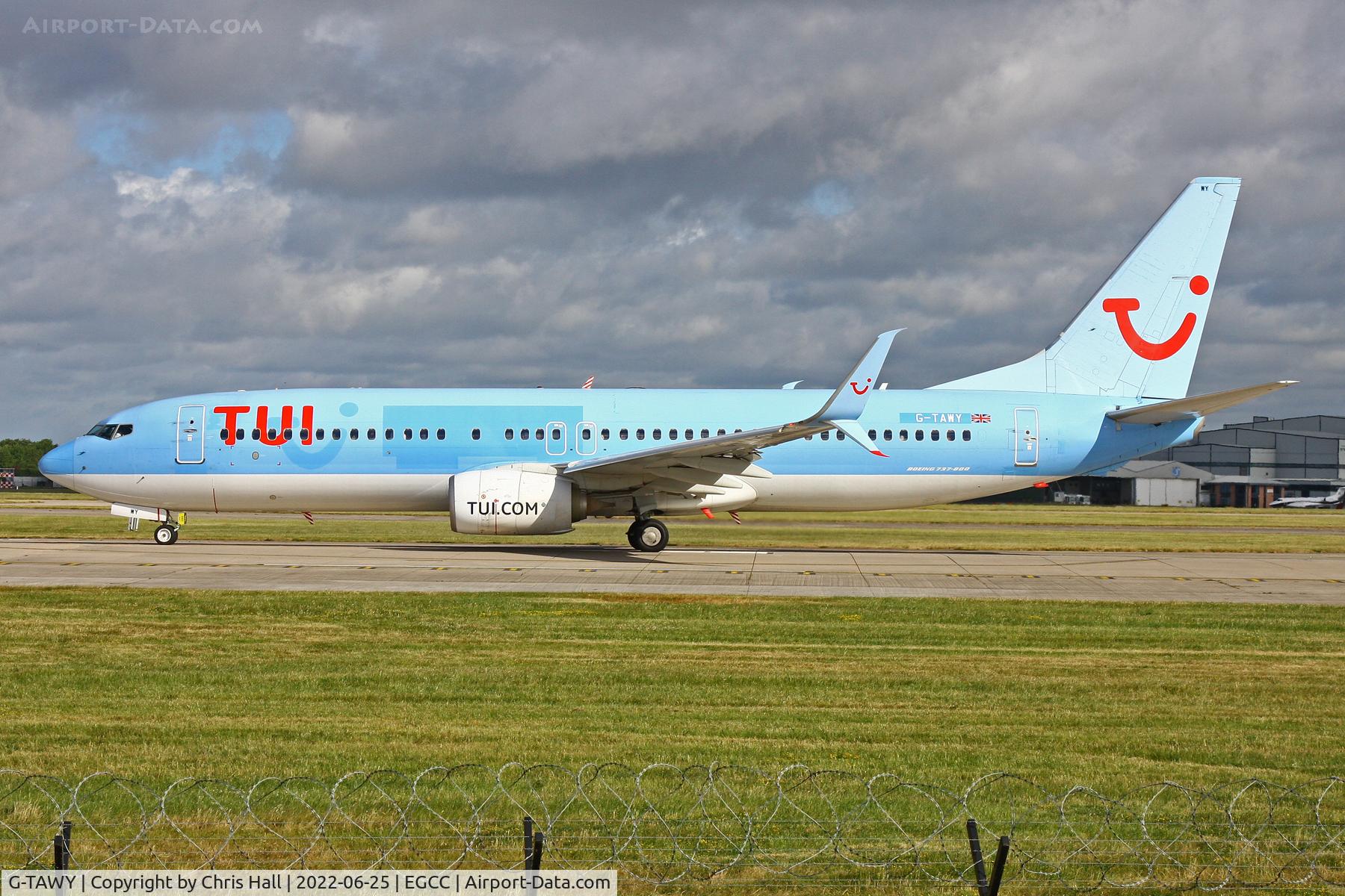 G-TAWY, Boeing 737-8K5 C/N 37246, Manchester