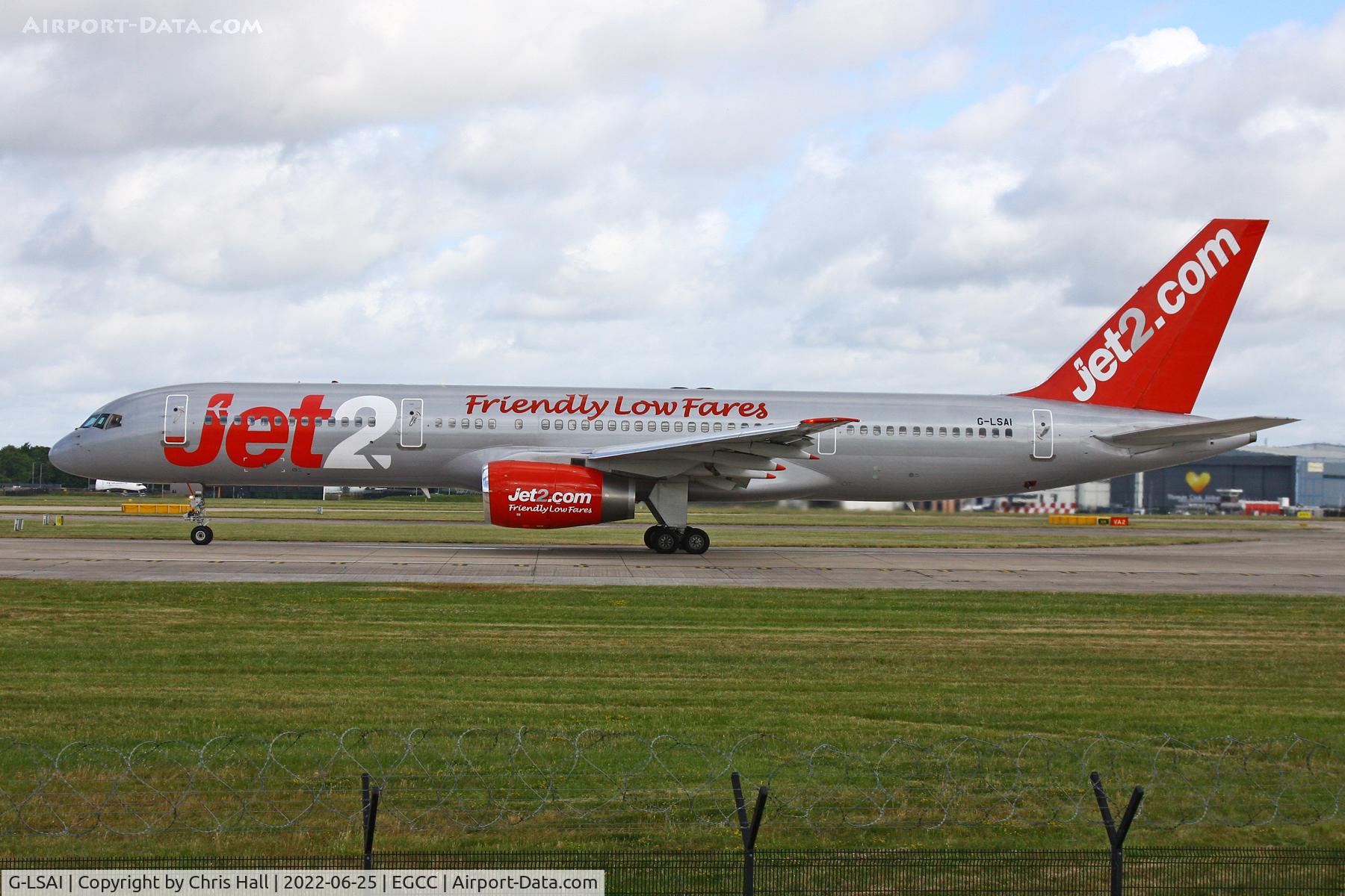 G-LSAI, 1987 Boeing 757-21B C/N 24016, Manchester