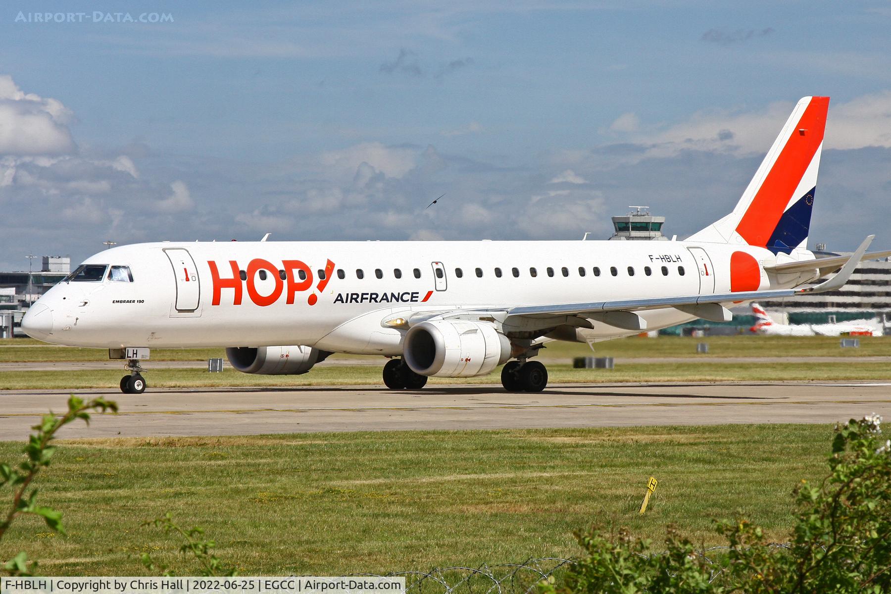 F-HBLH, 2009 Embraer 190LR (ERJ-190-100LR) C/N 19000266, Manchester