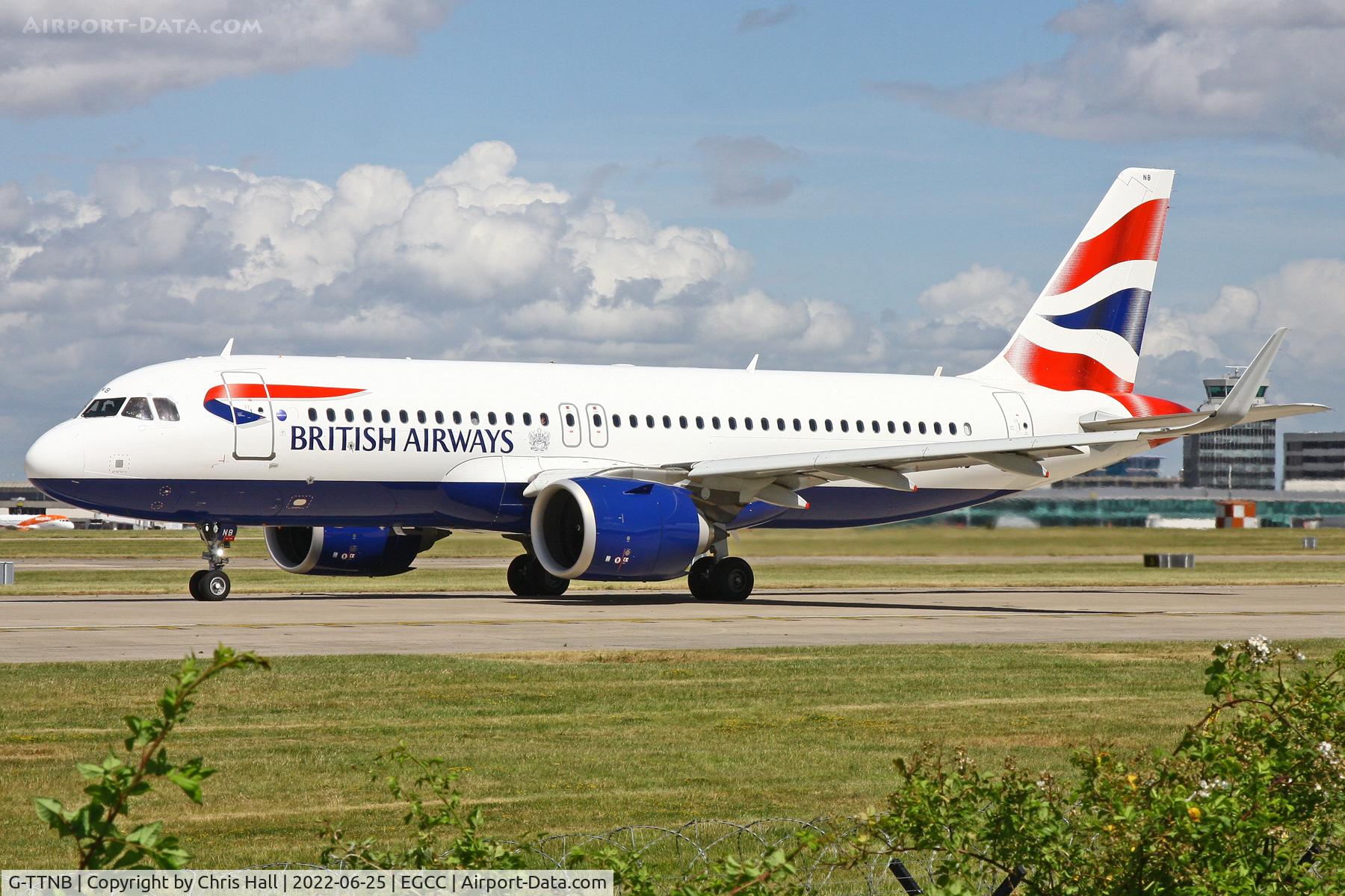 G-TTNB, 2018 Airbus A320-251NEO C/N 8139, Manchester