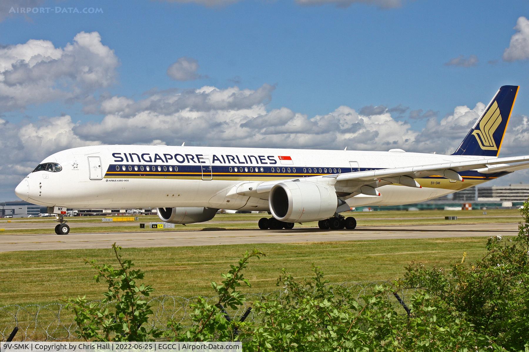 9V-SMK, 2016 Airbus A350-941 C/N 084, Manchester