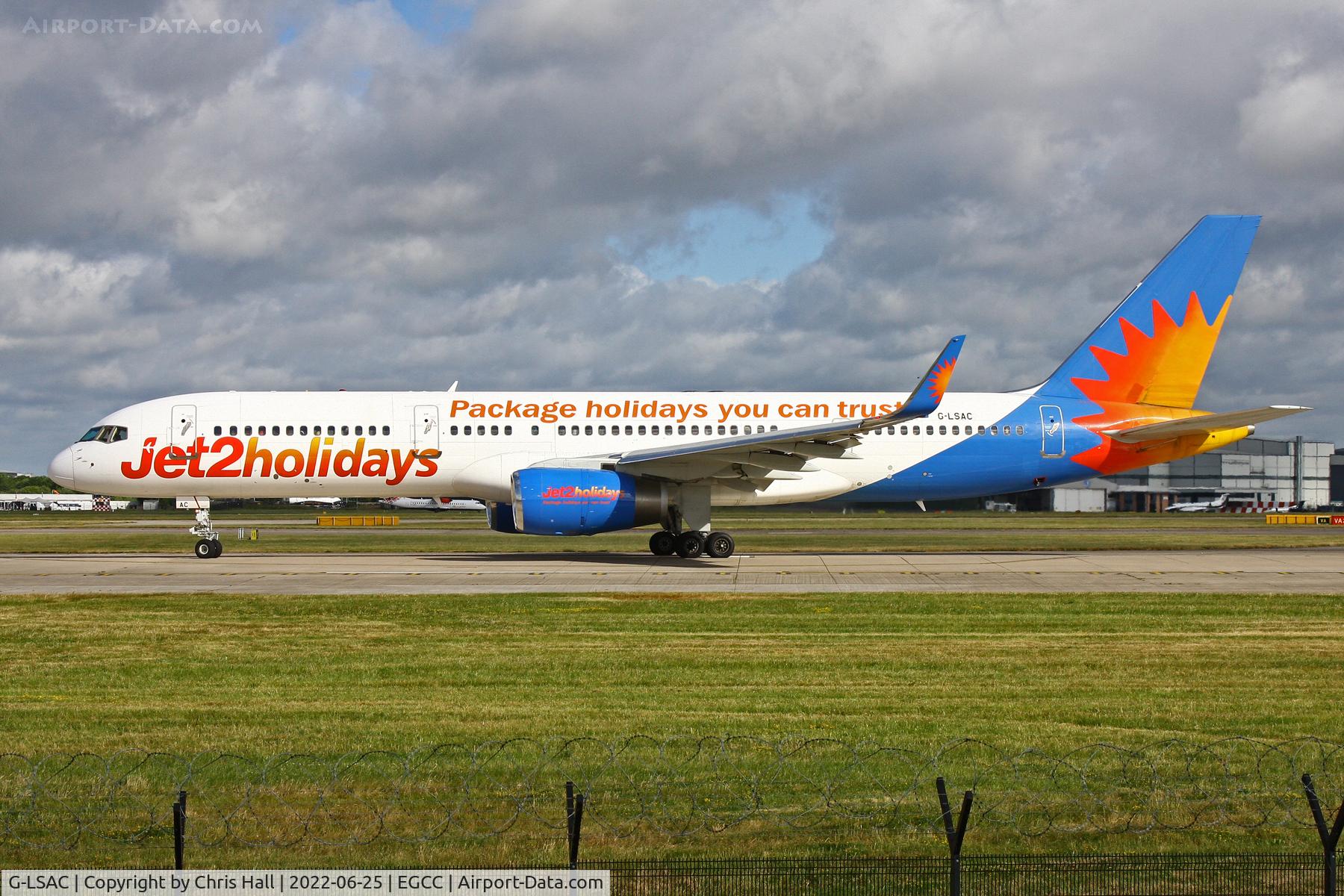 G-LSAC, 1992 Boeing 757-23A C/N 25488, Manchester