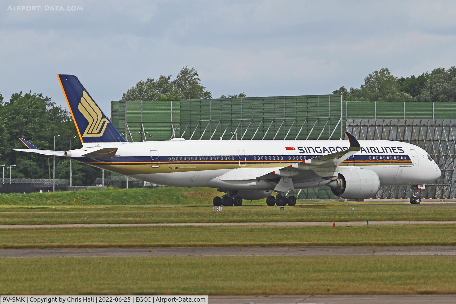 9V-SMK, 2016 Airbus A350-941 C/N 084, Manchester