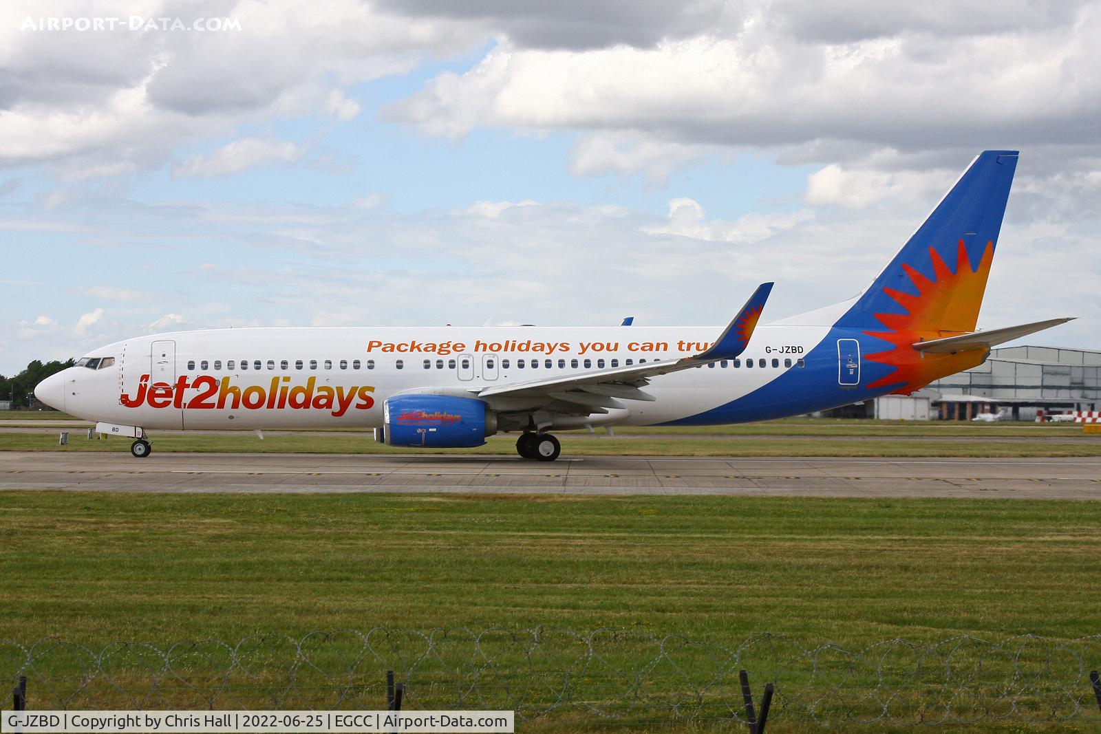 G-JZBD, 2017 Boeing 737-800 C/N 63159, Manchester