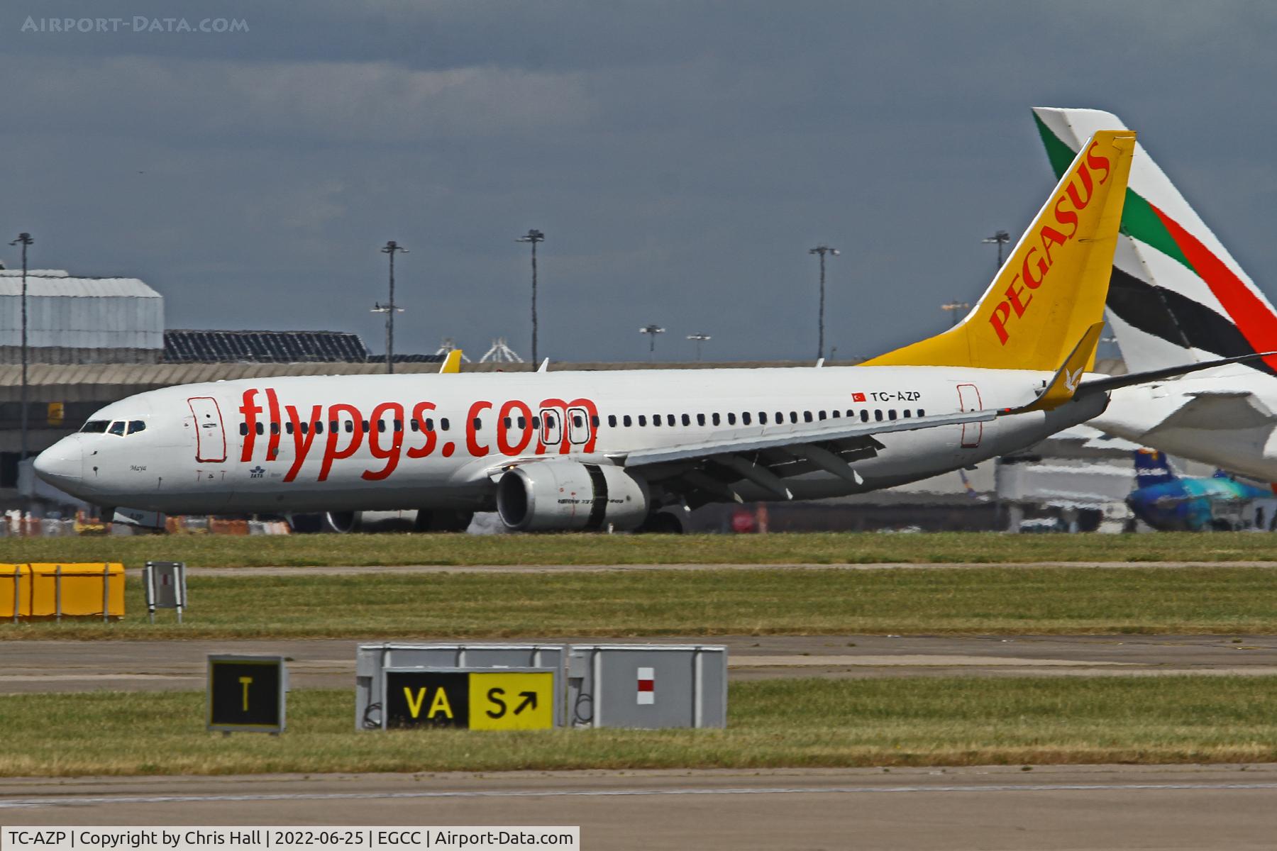 TC-AZP, 2012 Boeing 737-82R C/N 38176, Manchester