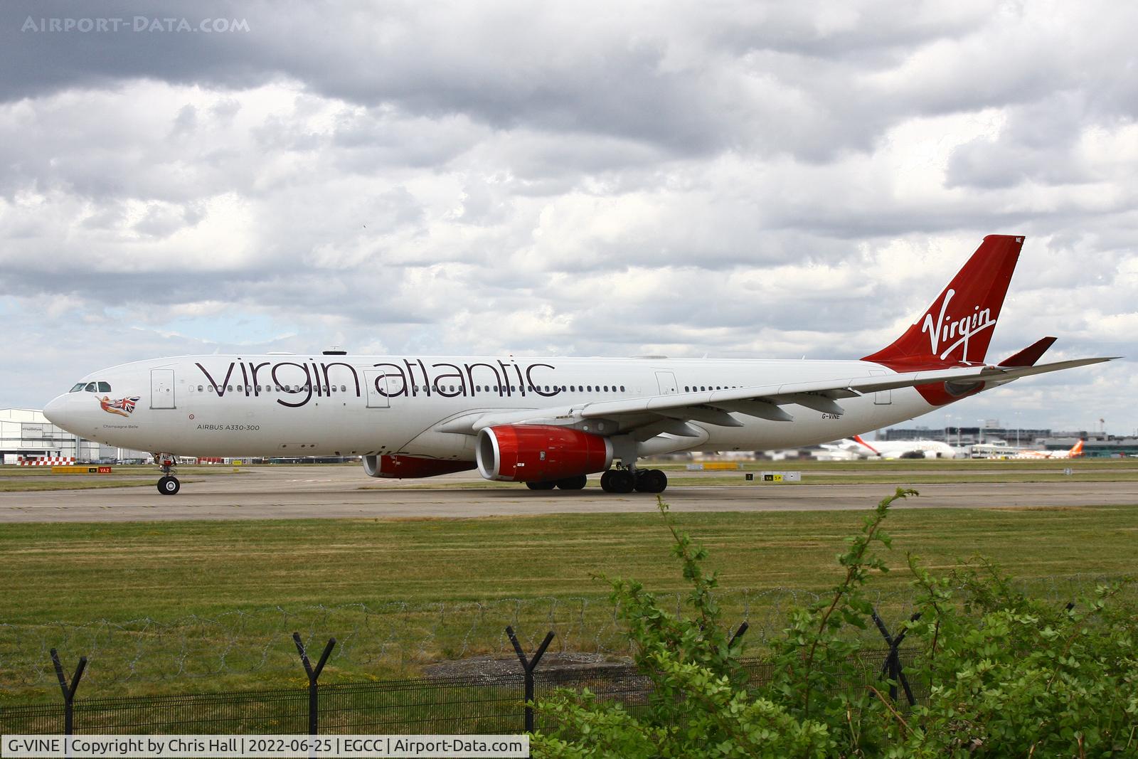 G-VINE, 2011 Airbus A330-343X C/N 1231, Manchester