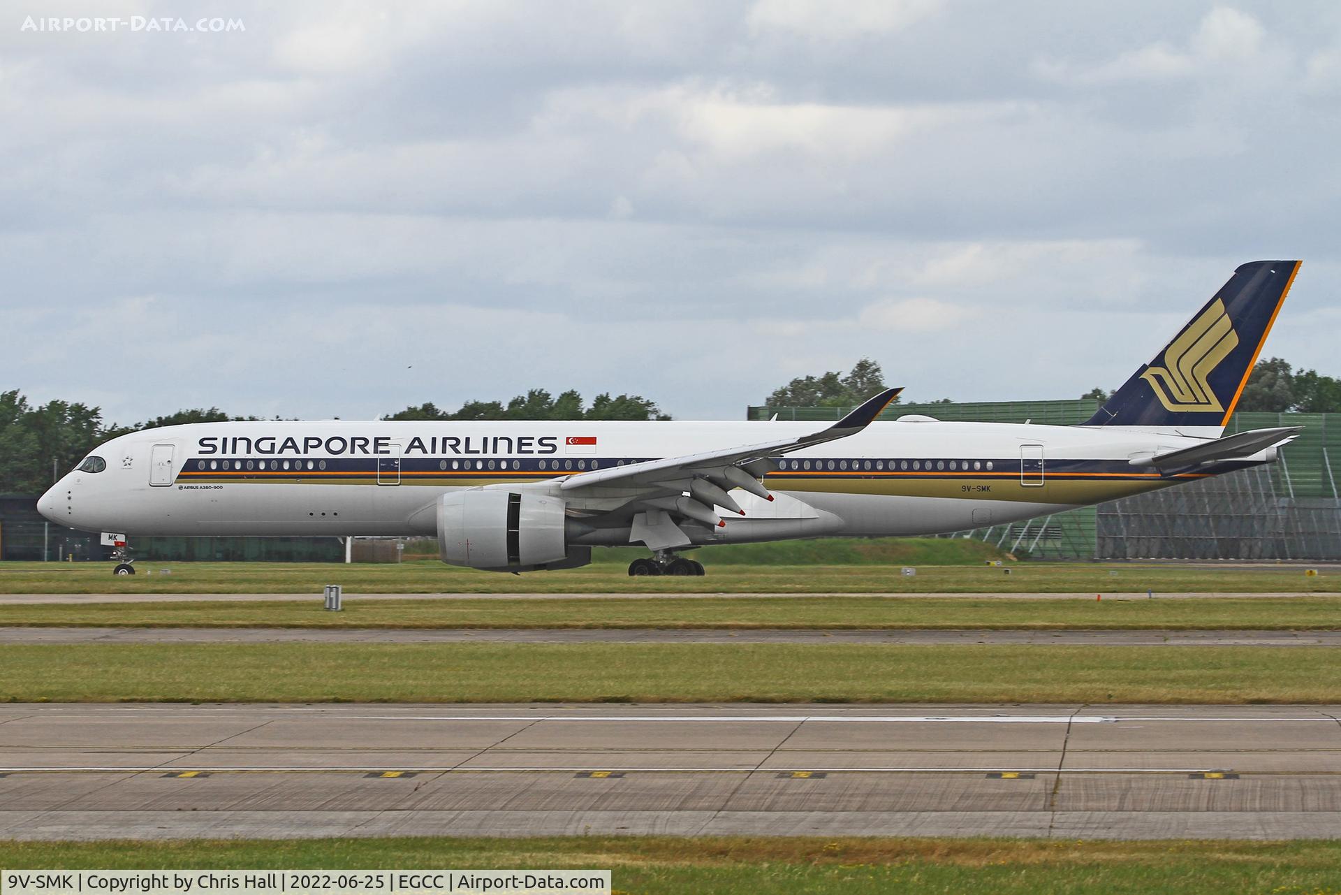 9V-SMK, 2016 Airbus A350-941 C/N 084, Manchester