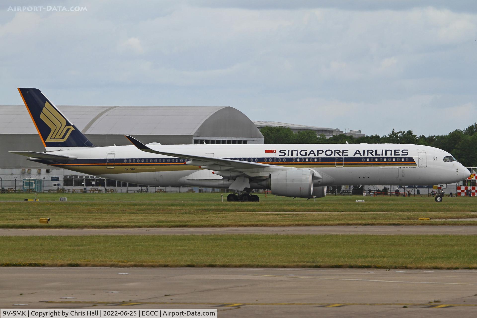 9V-SMK, 2016 Airbus A350-941 C/N 084, Manchester