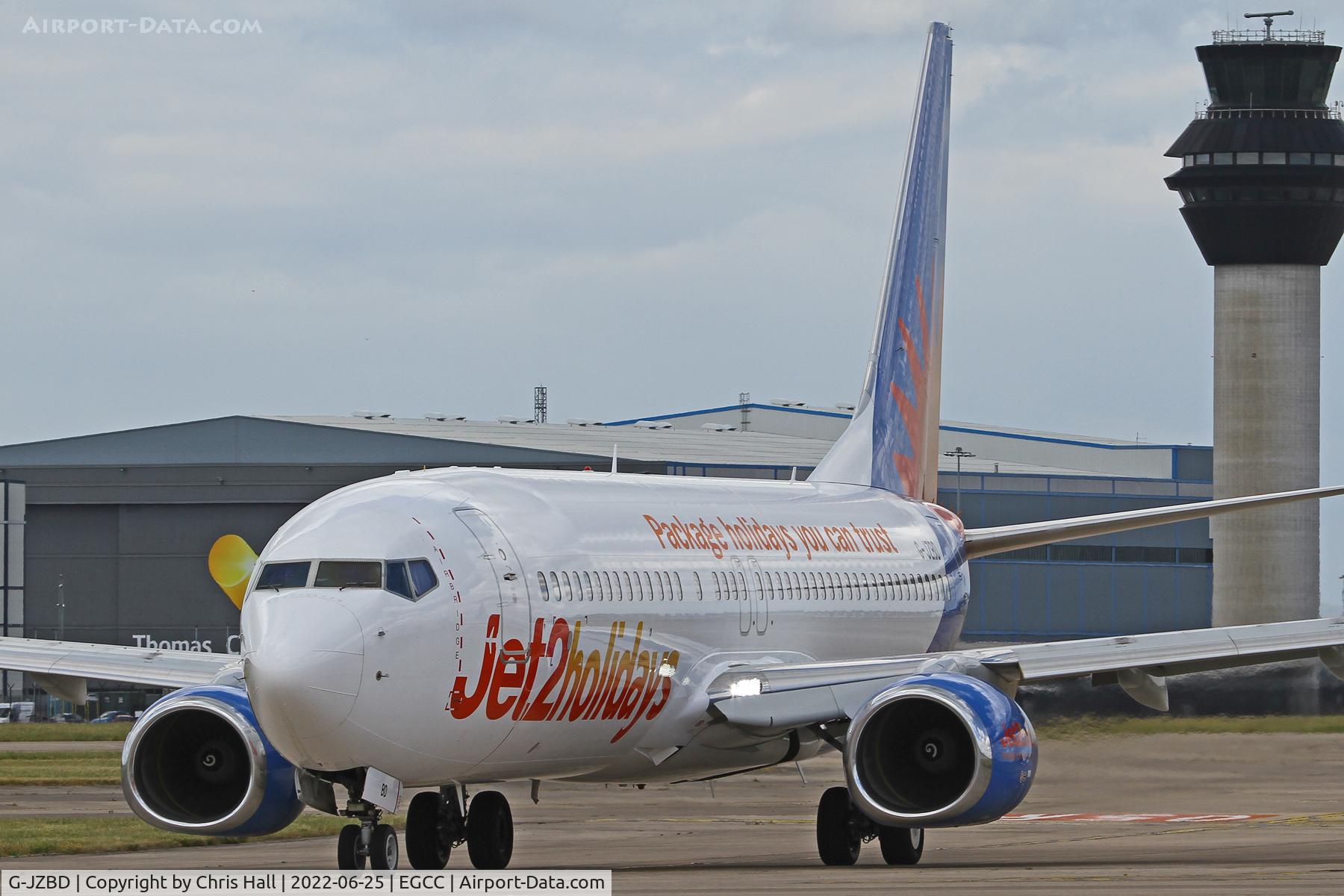 G-JZBD, 2017 Boeing 737-800 C/N 63159, Manchester