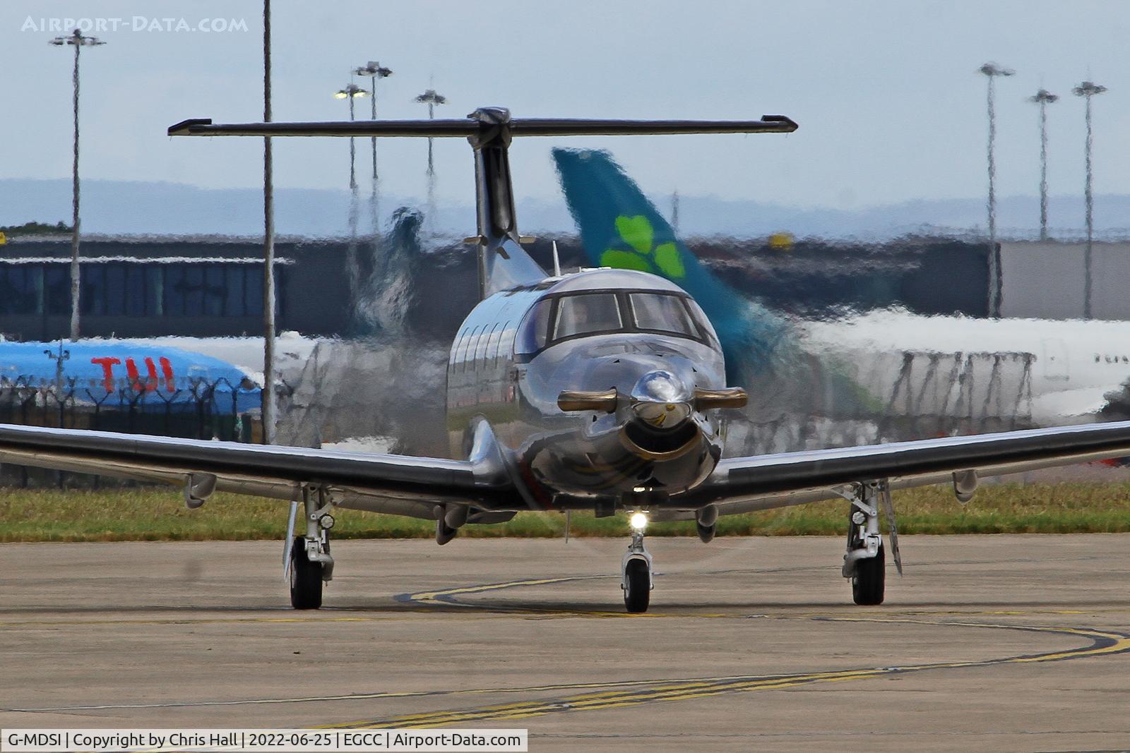 G-MDSI, 2020 Pilatus PC-12/47E C/N 2019, Manchester
